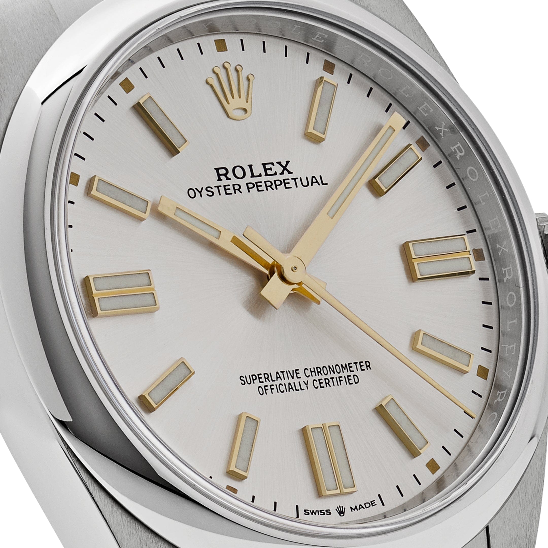 Rolex Oyster Perpetual 124300, — Silver Dial — view 5