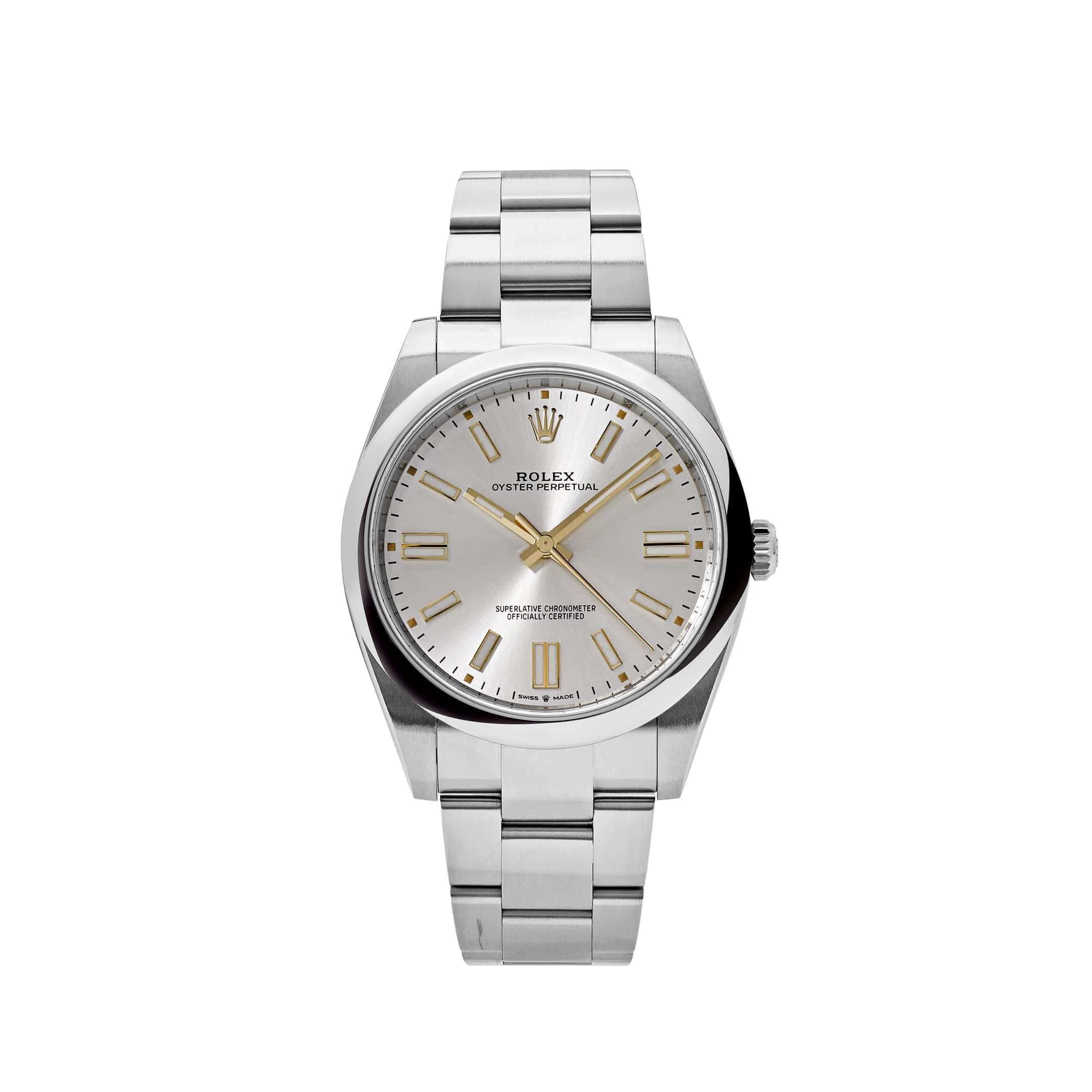 Rolex Oyster Perpetual 124300, — Silver Dial