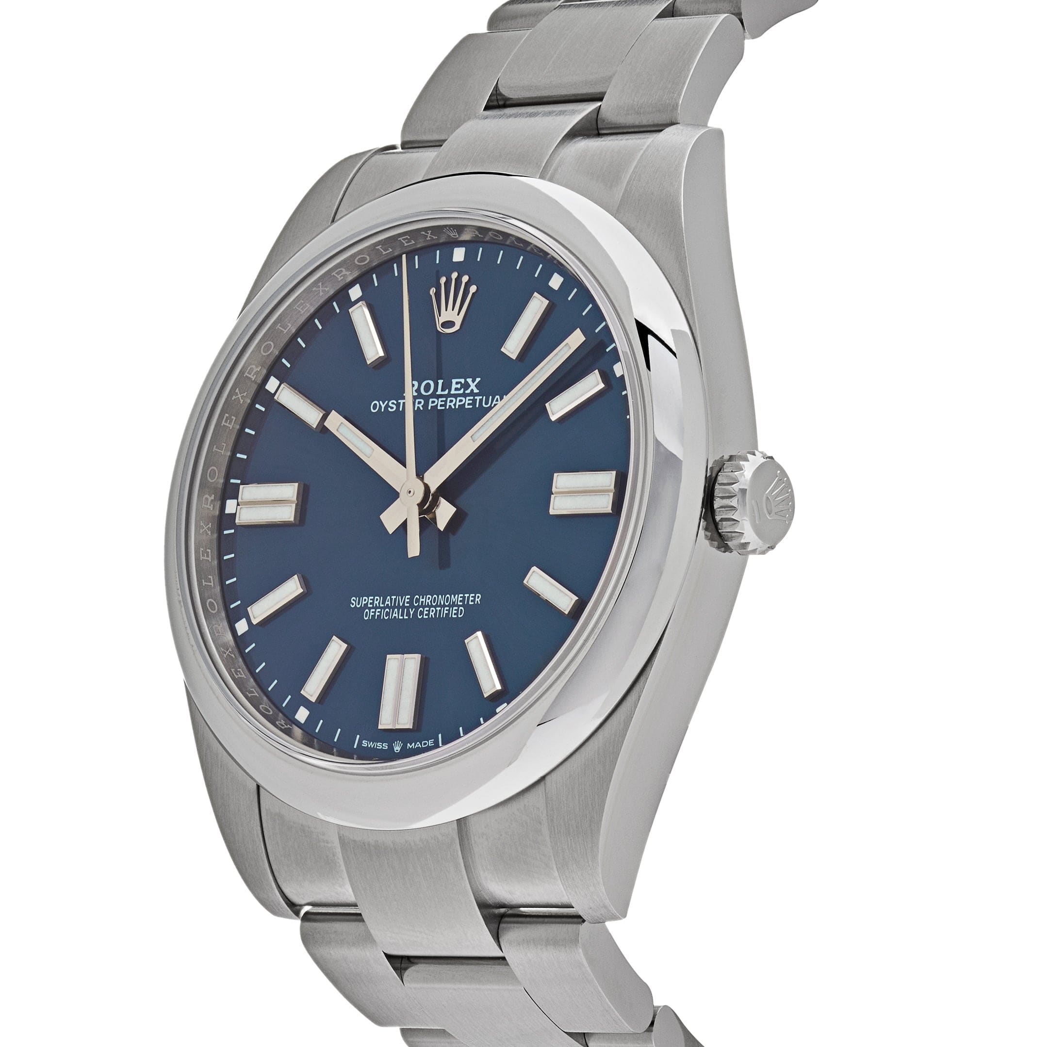 Rolex Oyster Perpetual 124300, — Blue Dial — view 2