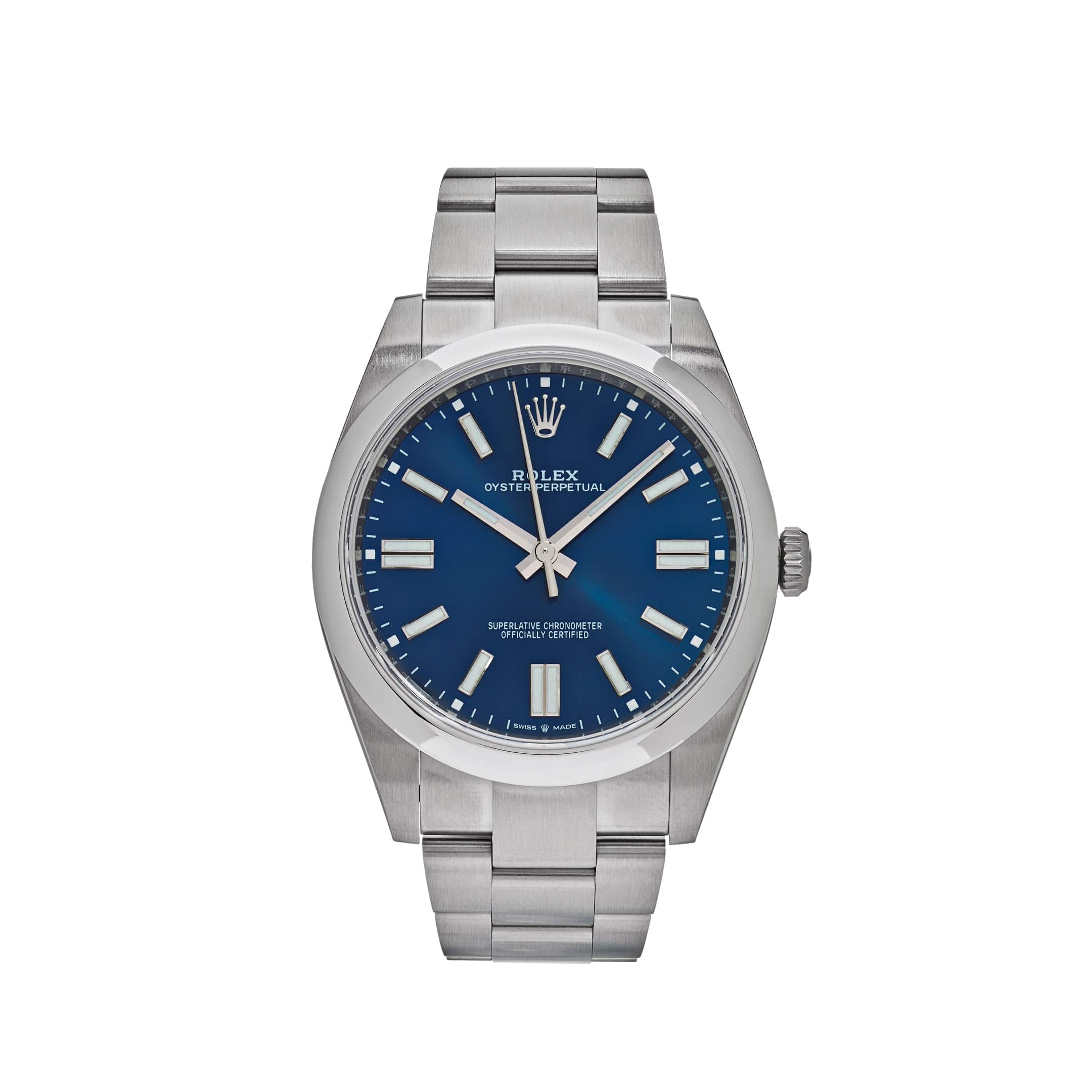 Rolex Oyster Perpetual 124300, — Blue Dial