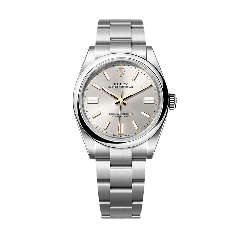 Rolex Oyster Perpetual 36mm Oystersteel Silver Dial Domed Bezel Oyster Bracelet 126000