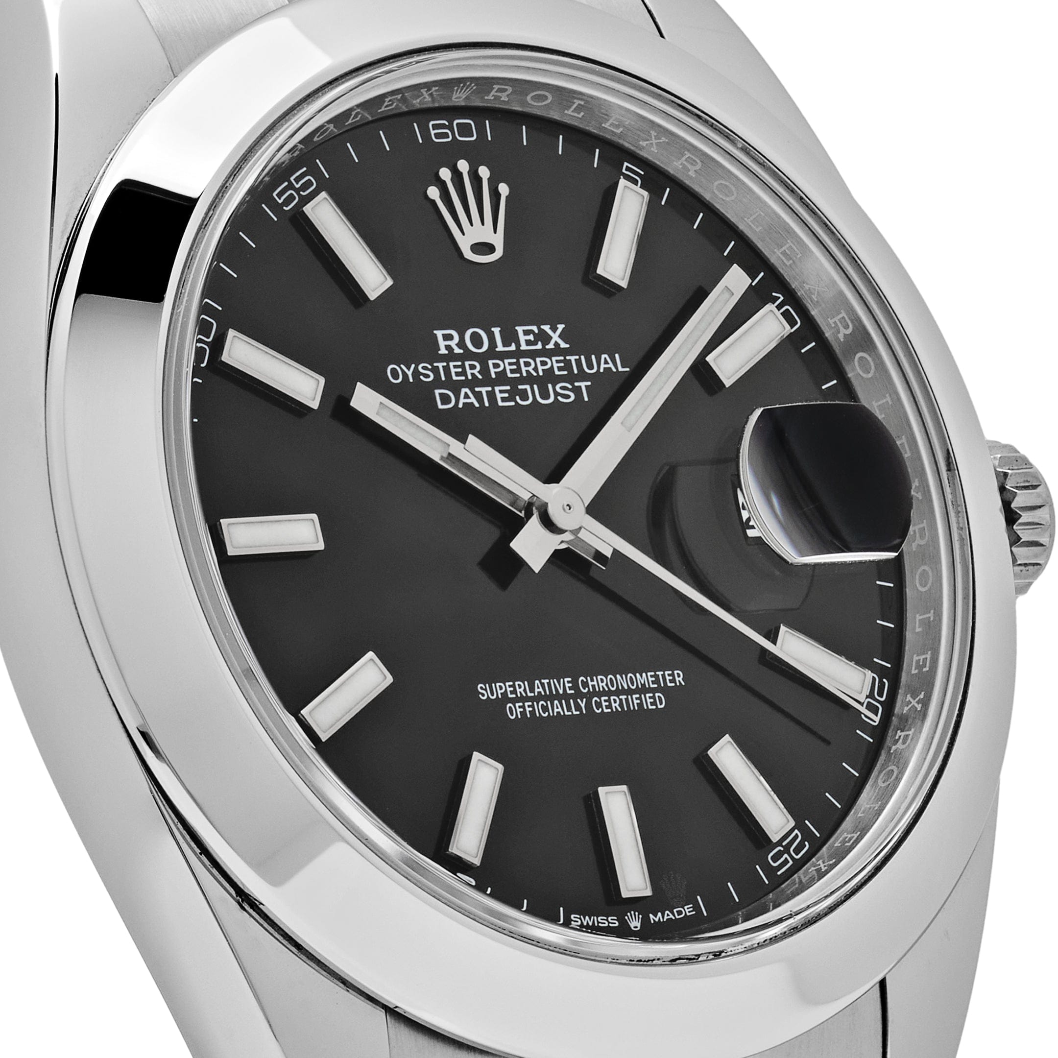 Rolex Datejust 126303, — Black Dial, Oystersteel and Yellow Gold — view 4