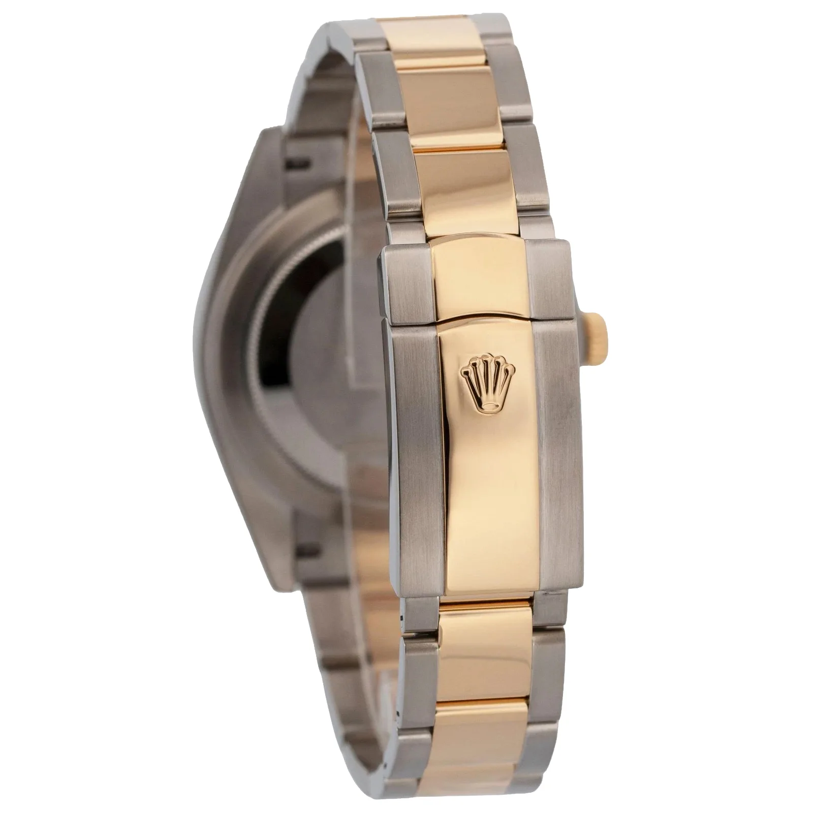 Rolex Datejust 41mm Two-Tone Yellow Gold & Oystersteel Slate Wimbledon Dial Domed Bezel Oyster Bracelet 126303 — view 4