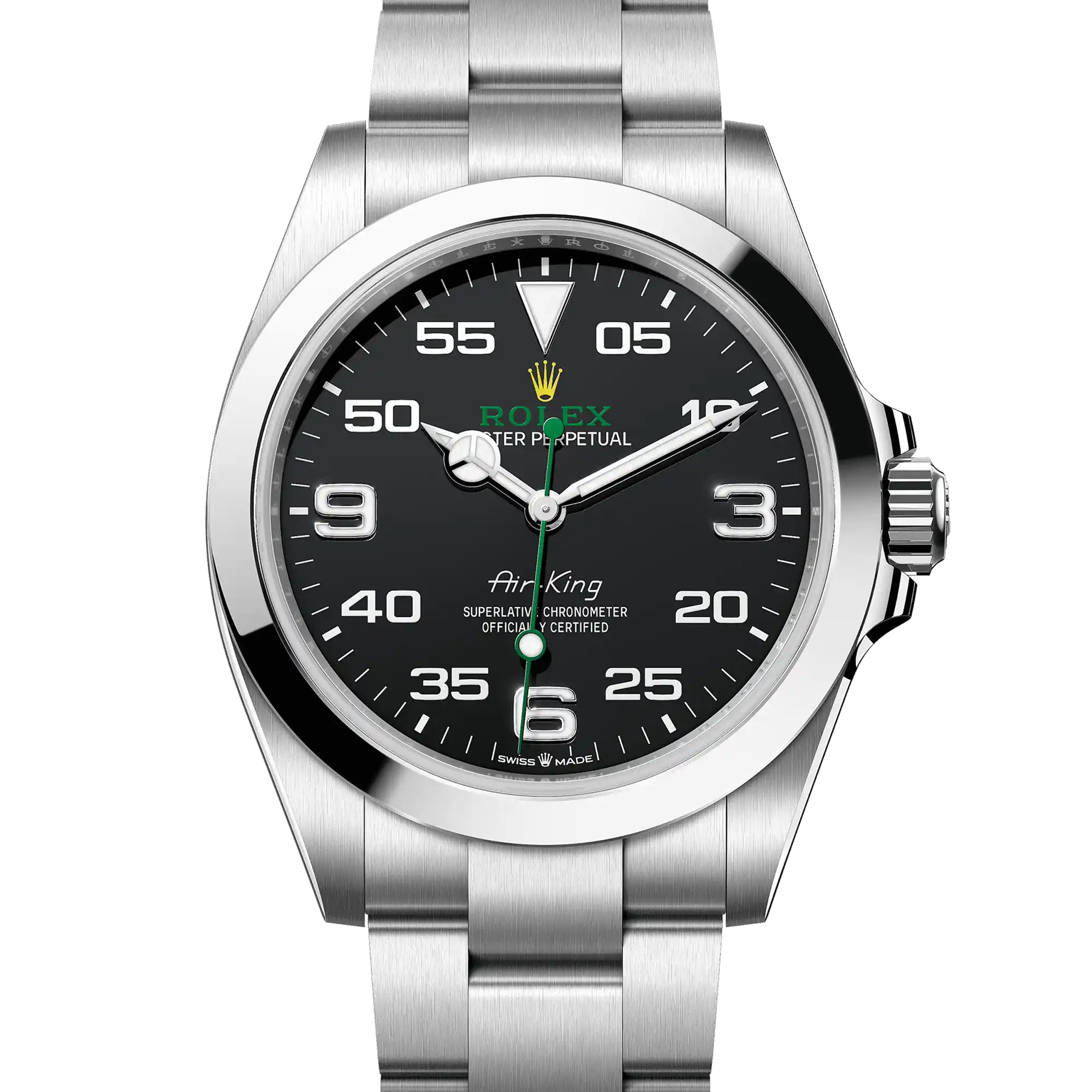 Rolex Air-King 126900, — Black Dial