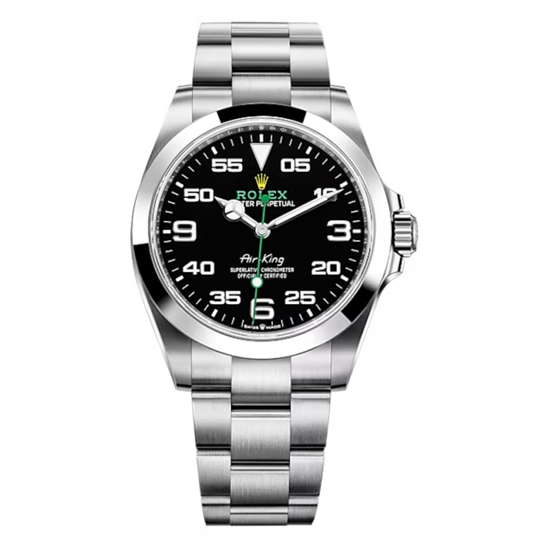 Rolex Air-King 40mm Oystersteel Black Dial Domed Bezel Oyster Bracelet 126900