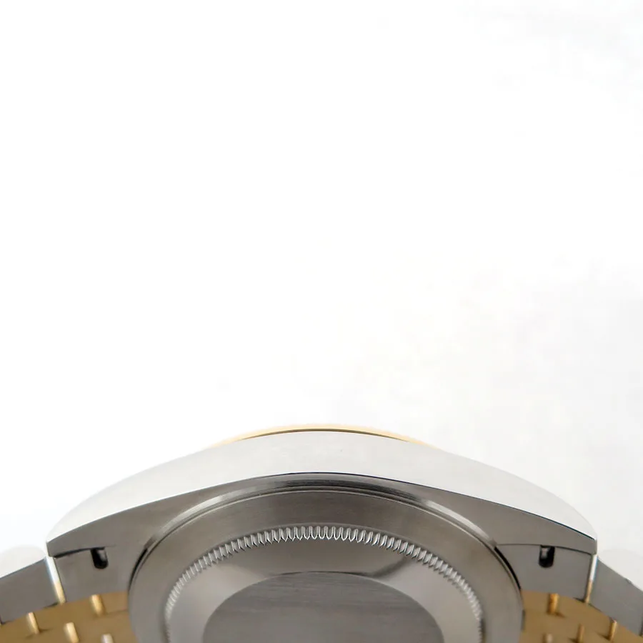 Rolex Datejust 41mm Two-Tone Yellow Gold & Oystersteel Champagne Diamond Dial Fluted Bezel Jubilee Bracelet 126333 — view 4