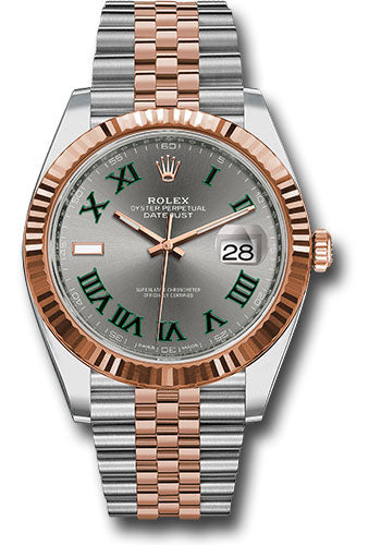Rolex Datejust 126331, — Green (Wimbledon) Dial, Jubilee