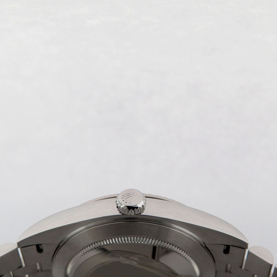 Rolex Datejust 126334, — Slate Grey Dial, Jubilee, Oystersteel and White Gold (Weighted) — view 3