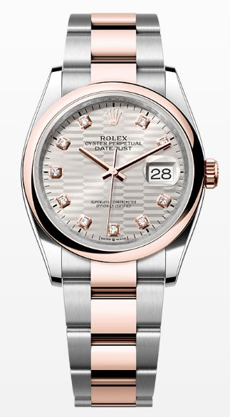 Rolex Datejust 126231, — Chocolate Brown Dial, Jubilee, Oystersteel and Everose Gold