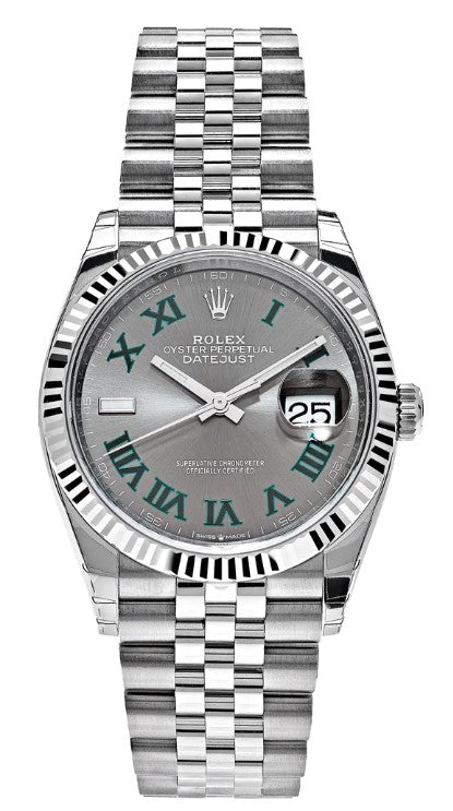Rolex Datejust 126231, — White Dial, Jubilee, Oystersteel and Everose Gold