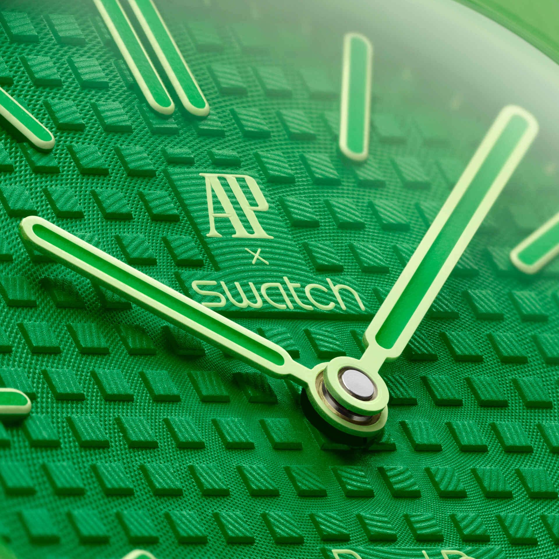 AP x Swatch Royal Pop (Green Eight) — ビュー 3