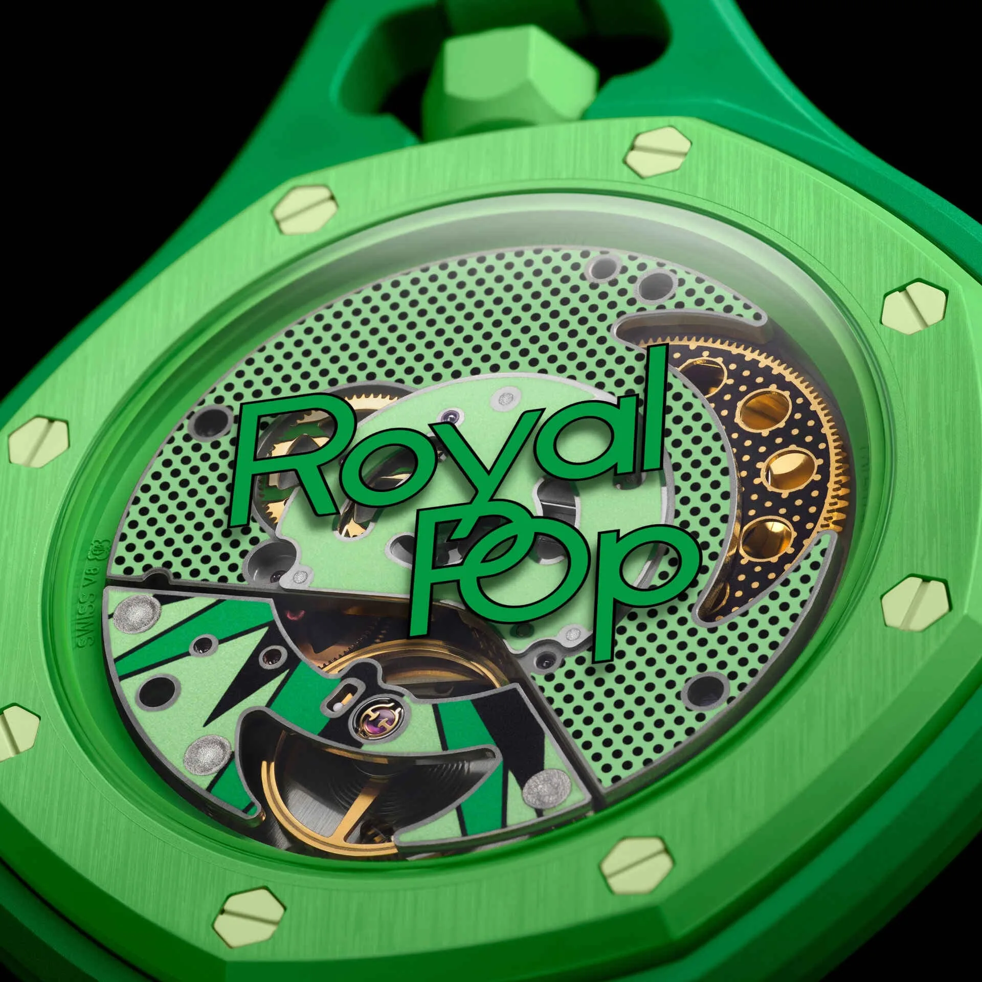 AP x Swatch Royal Pop (Green Eight) — ビュー 4