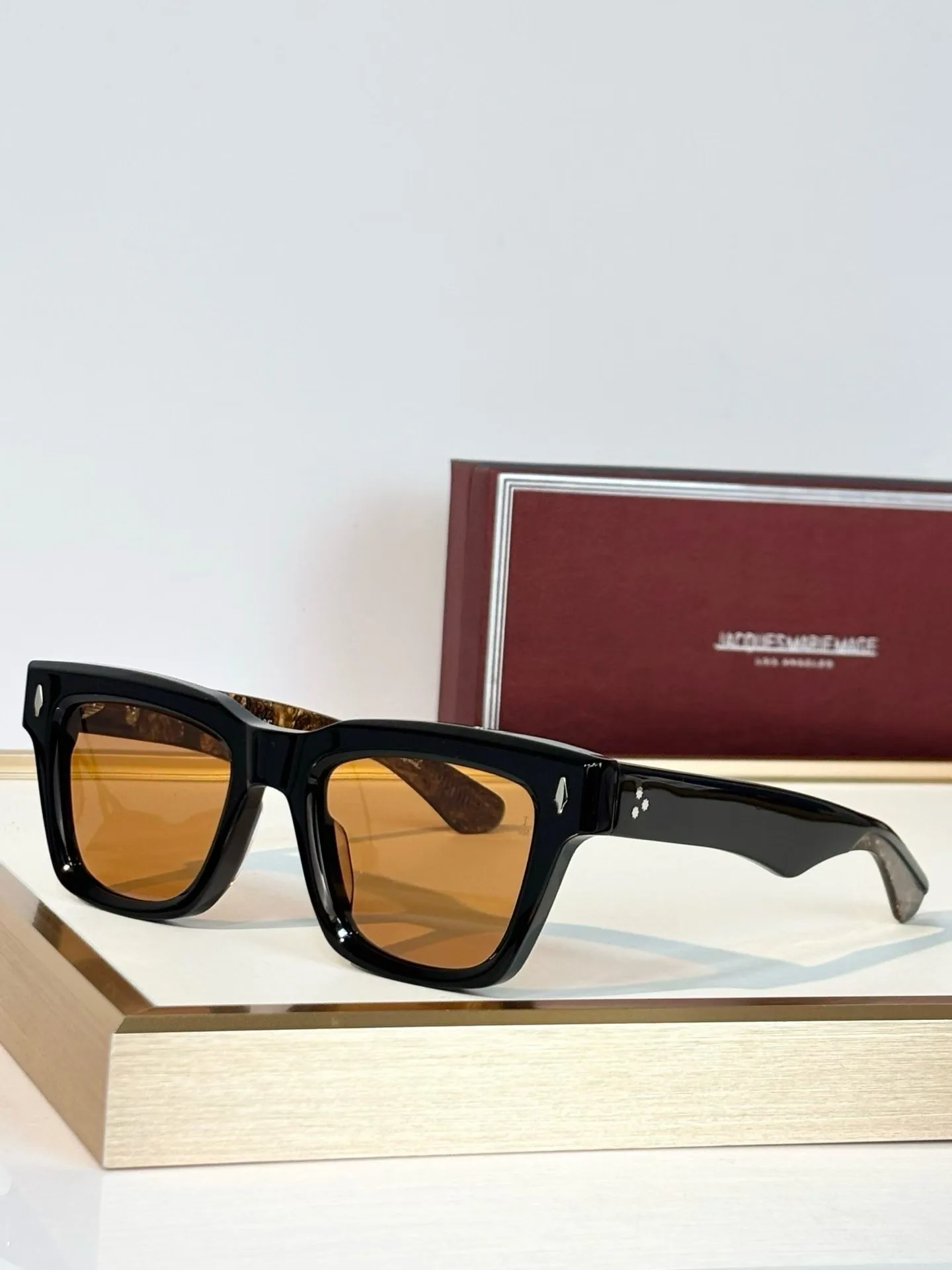 Stanley Kubrick by JMM: Torrance Sunglasses (Black/Orange)