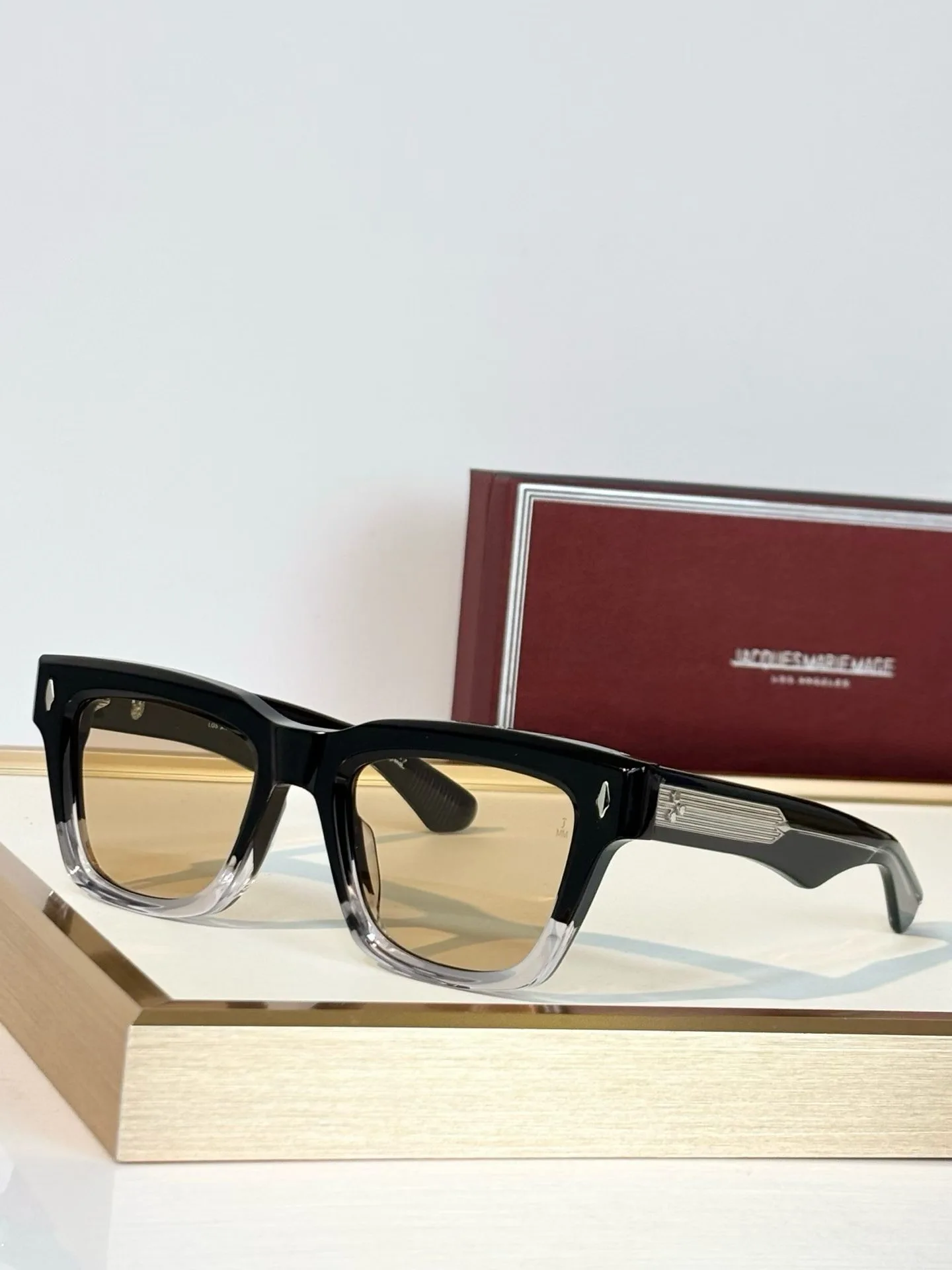 Stanley Kubrick by JMM: Torrance Sunglasses (Black/Transparent)