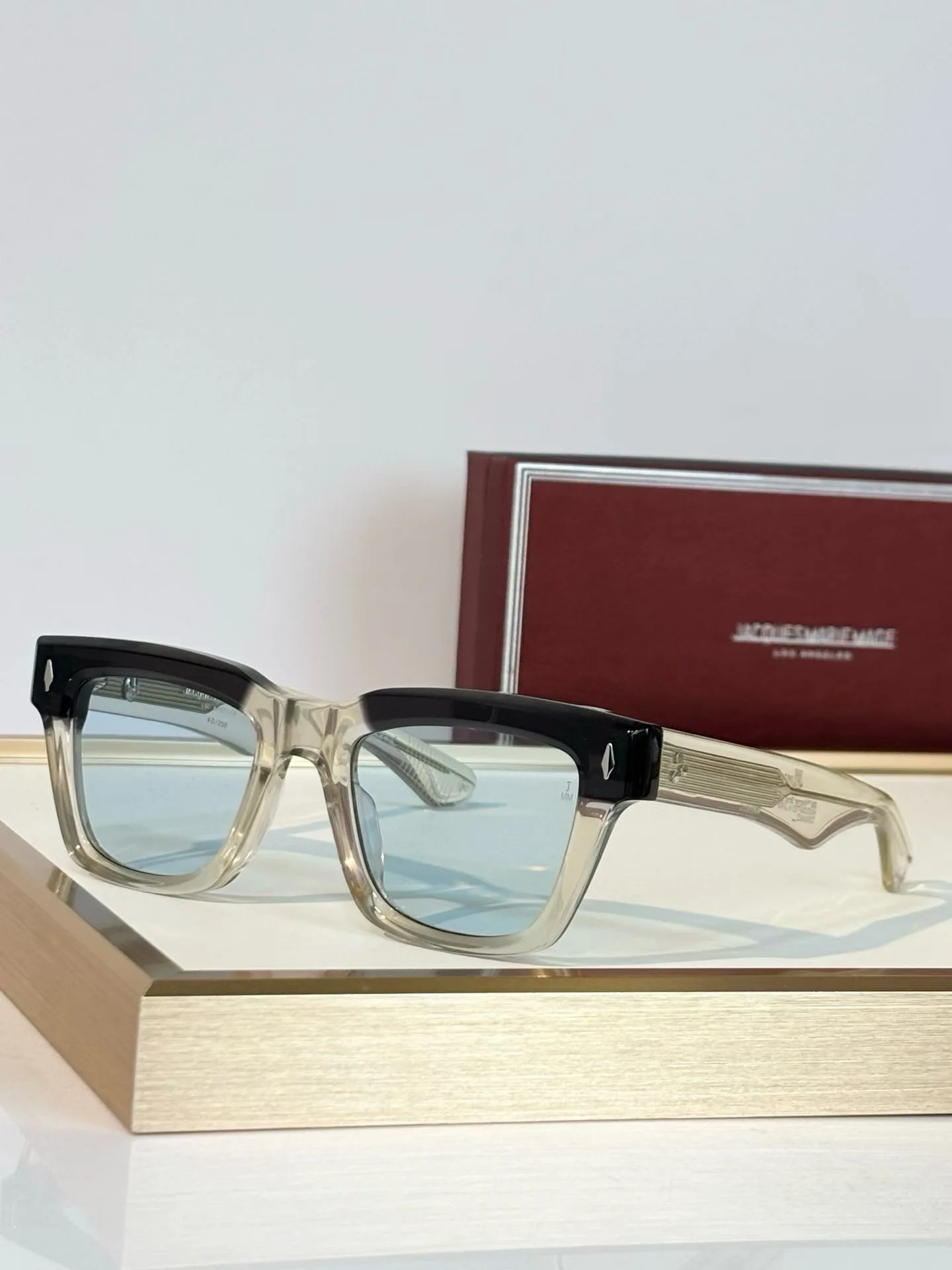 Stanley Kubrick by JMM: Torrance Sunglasses (Transparent/Black)