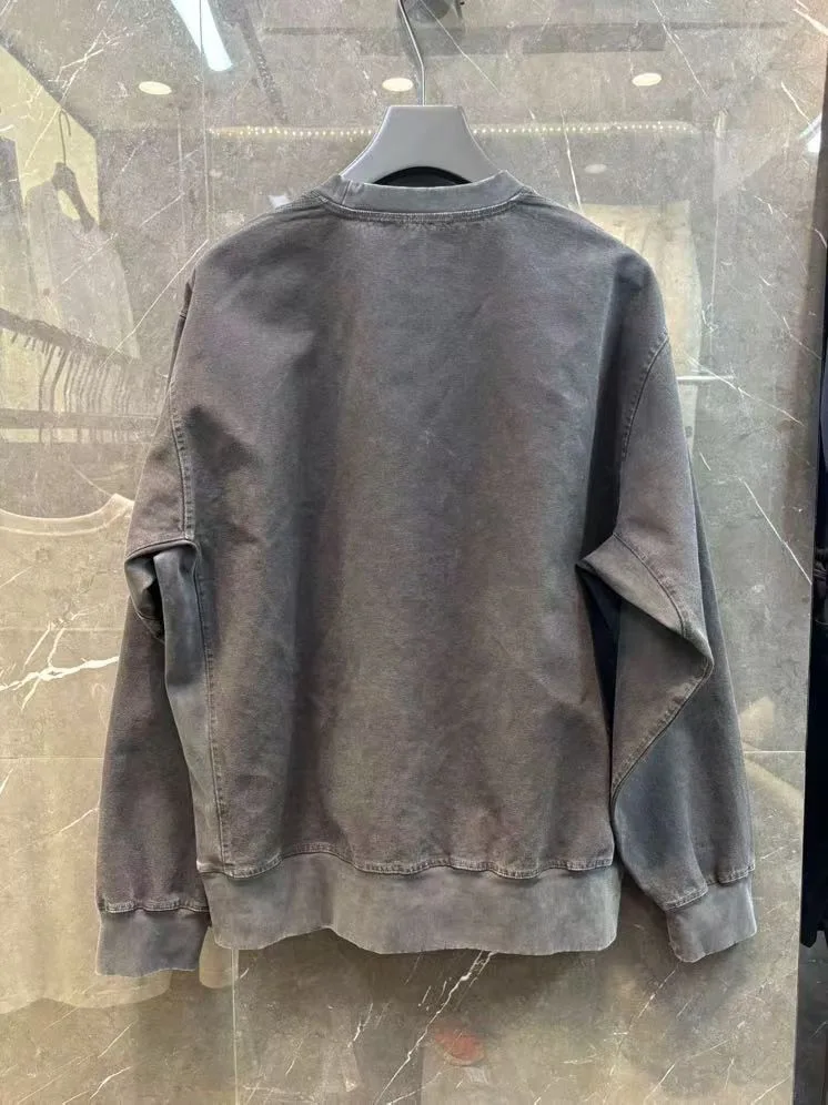 Compass Motif Sweatshirt — 보기 3