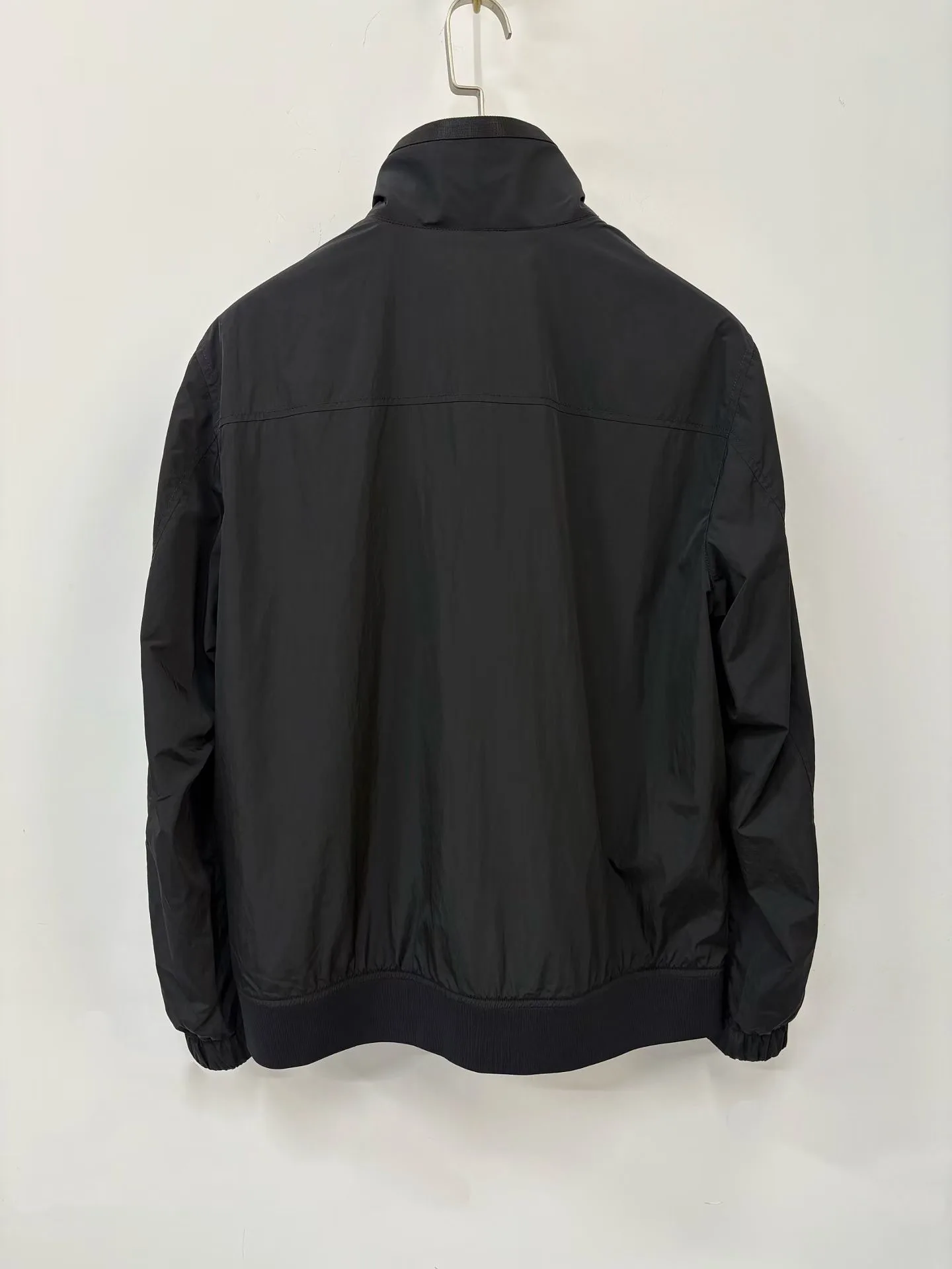SI Crinkle Reps NY Stand Collar Jacket (Black) — ビュー 6