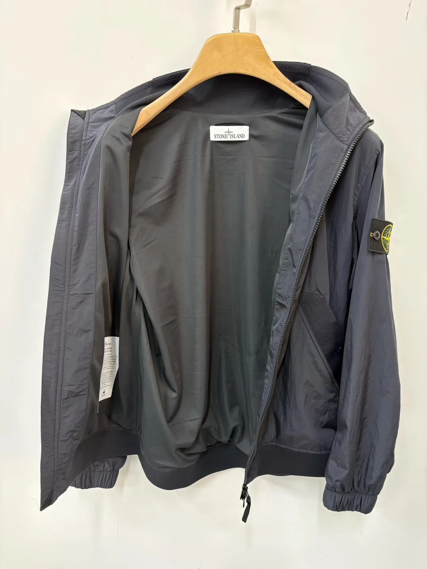 SI Crinkle Reps NY Stand Collar Jacket (Navy) — 보기 4