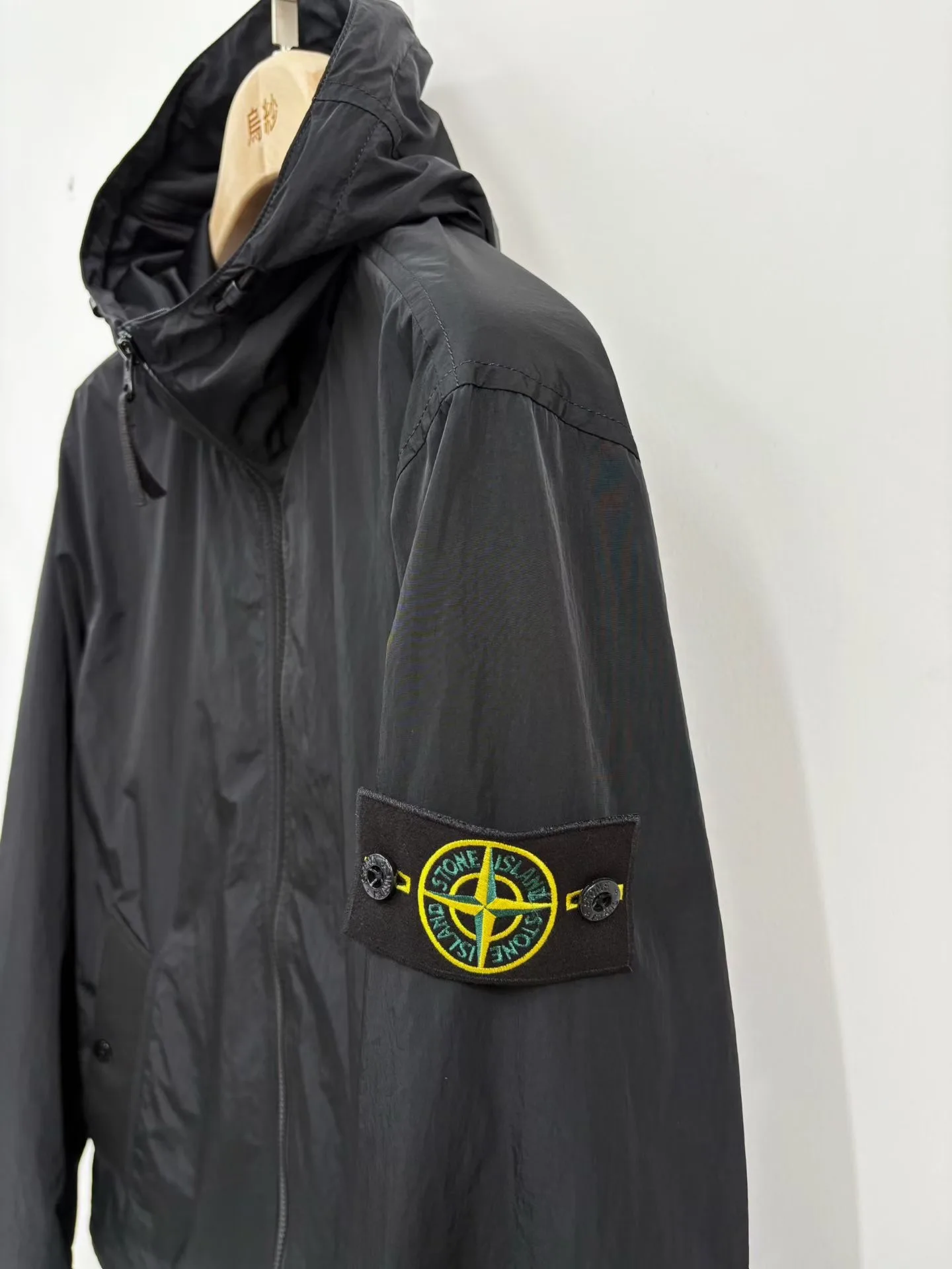SI Garment Dyed Crinkle Reps NY Jacket (Black) — ビュー 5