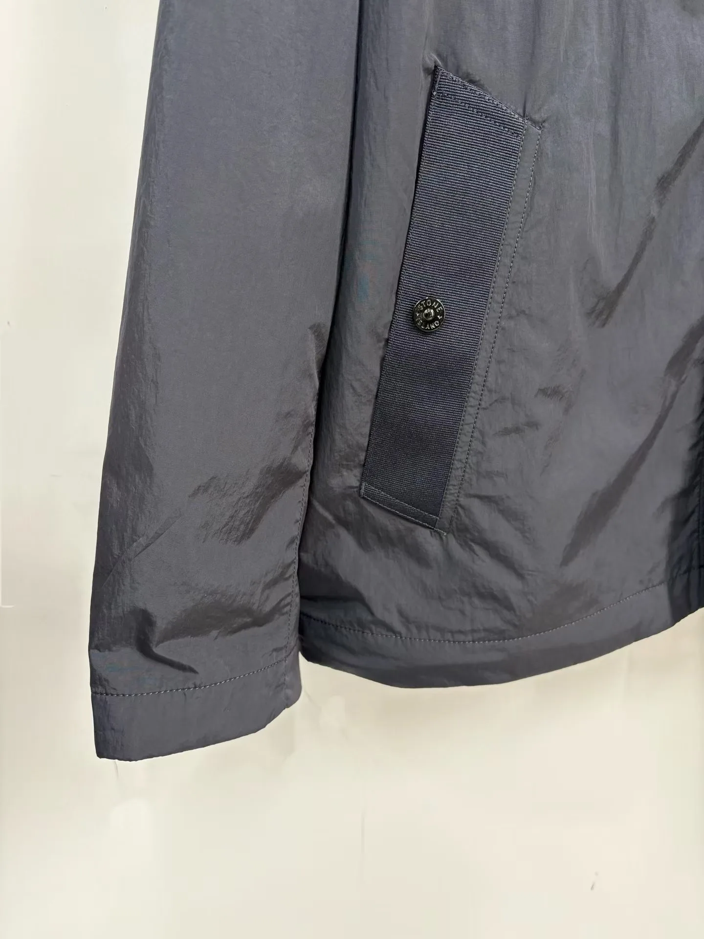 SI Garment Dyed Crinkle Reps NY Jacket (Navy) — ビュー 2
