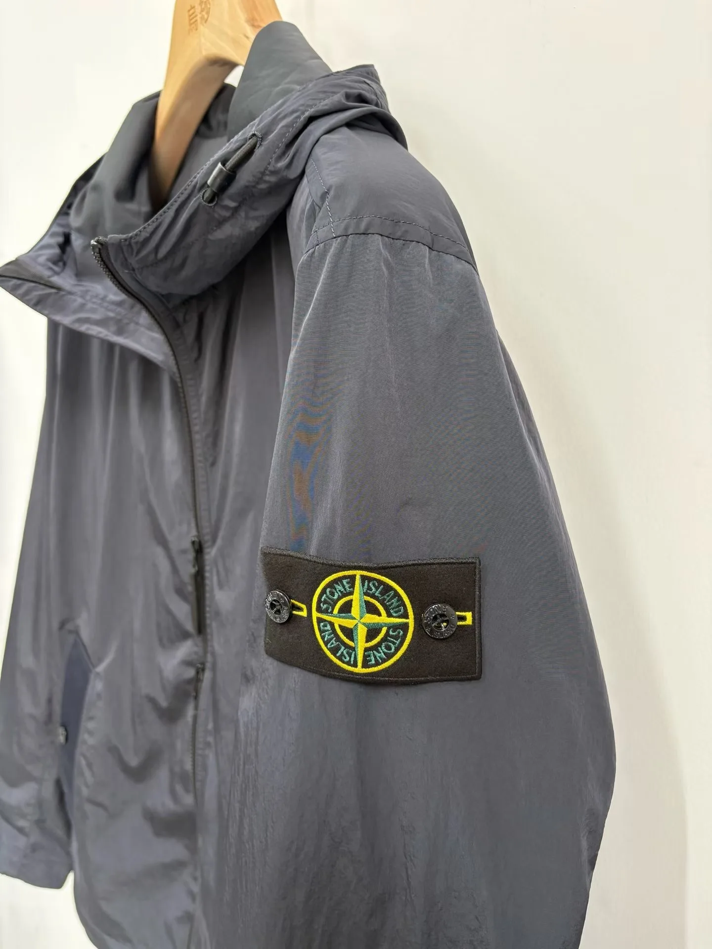 SI Garment Dyed Crinkle Reps NY Jacket (Navy) — ビュー 5