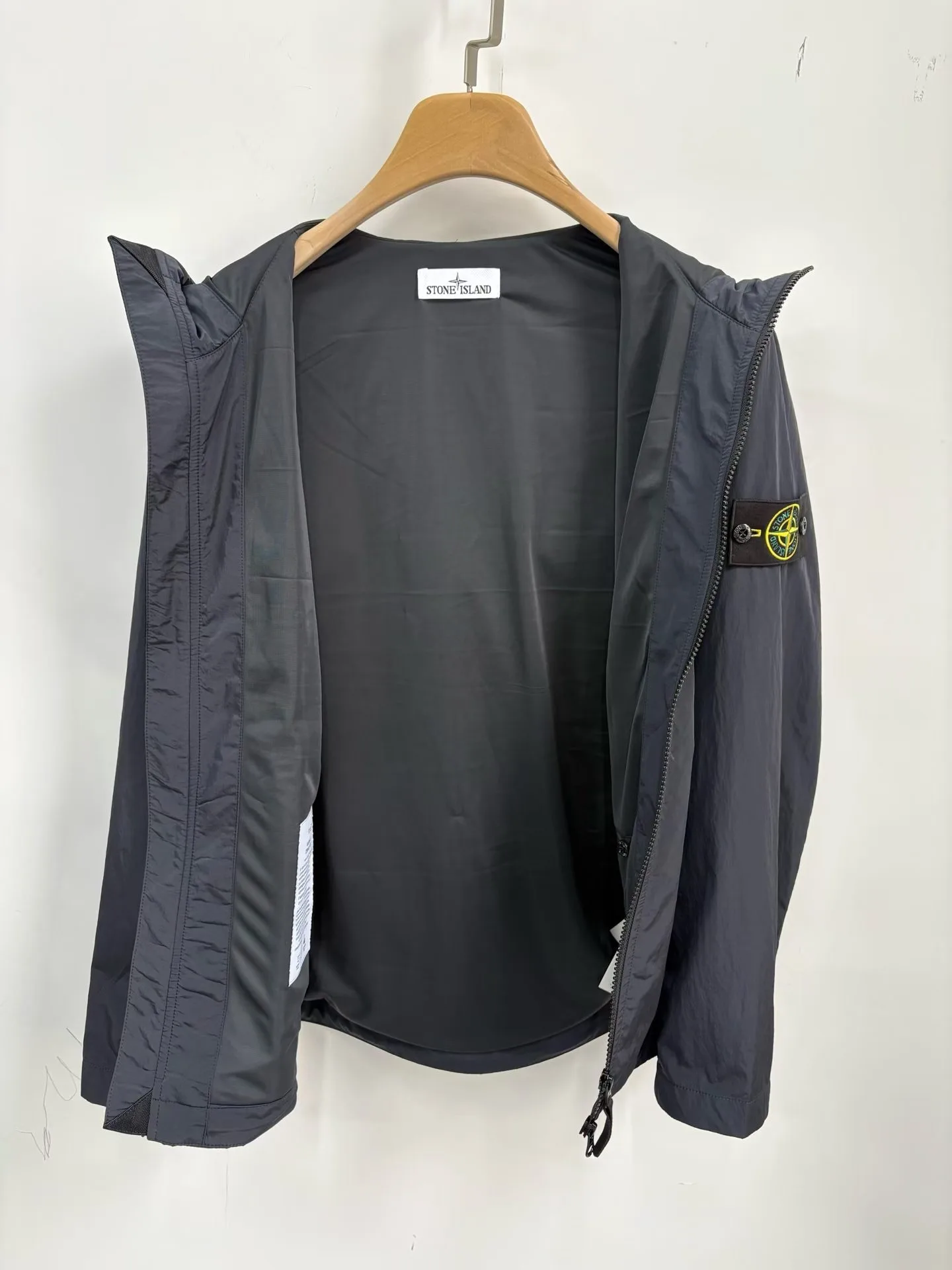 SI Garment Dyed Crinkle Reps NY Jacket (Navy) — ビュー 6