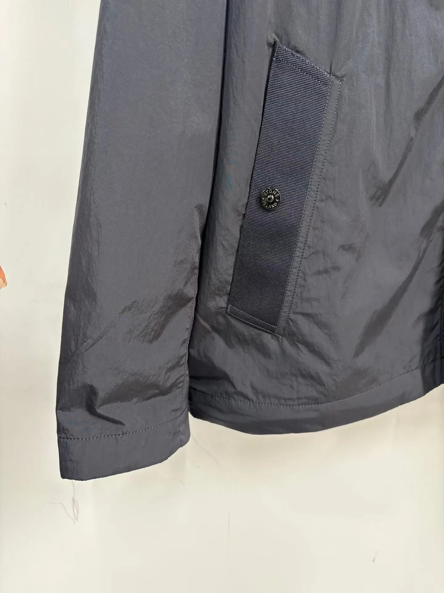 SI Garment Dyed Crinkle Reps NY Jacket (Navy) — ビュー 7