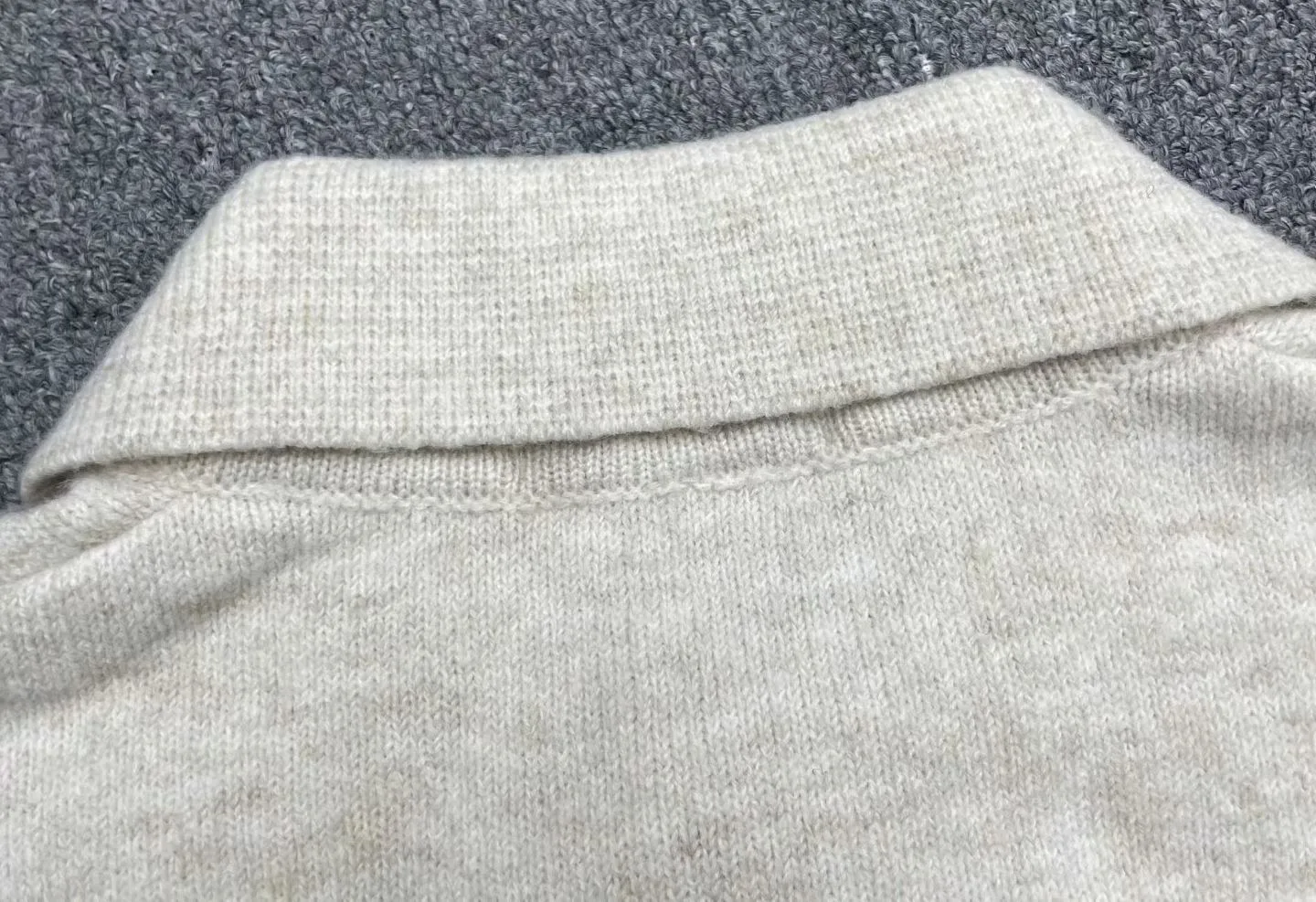 Stone Island Polo Jumper (Ivory) — 보기 4