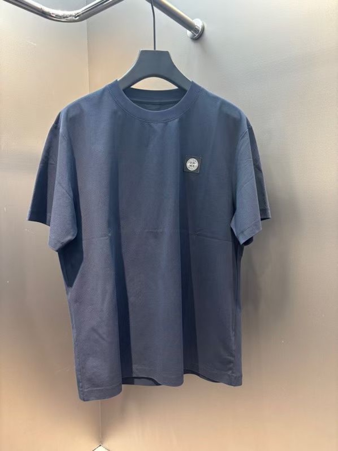 Slim Fit T-Shirt with Compass Patch — view 2