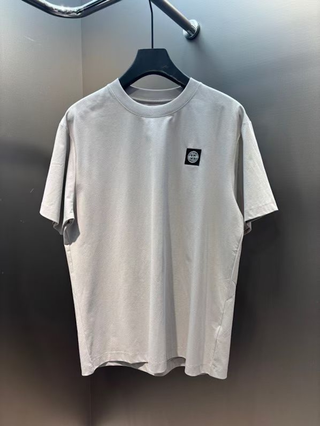 Slim Fit T-Shirt with Compass Patch — view 3