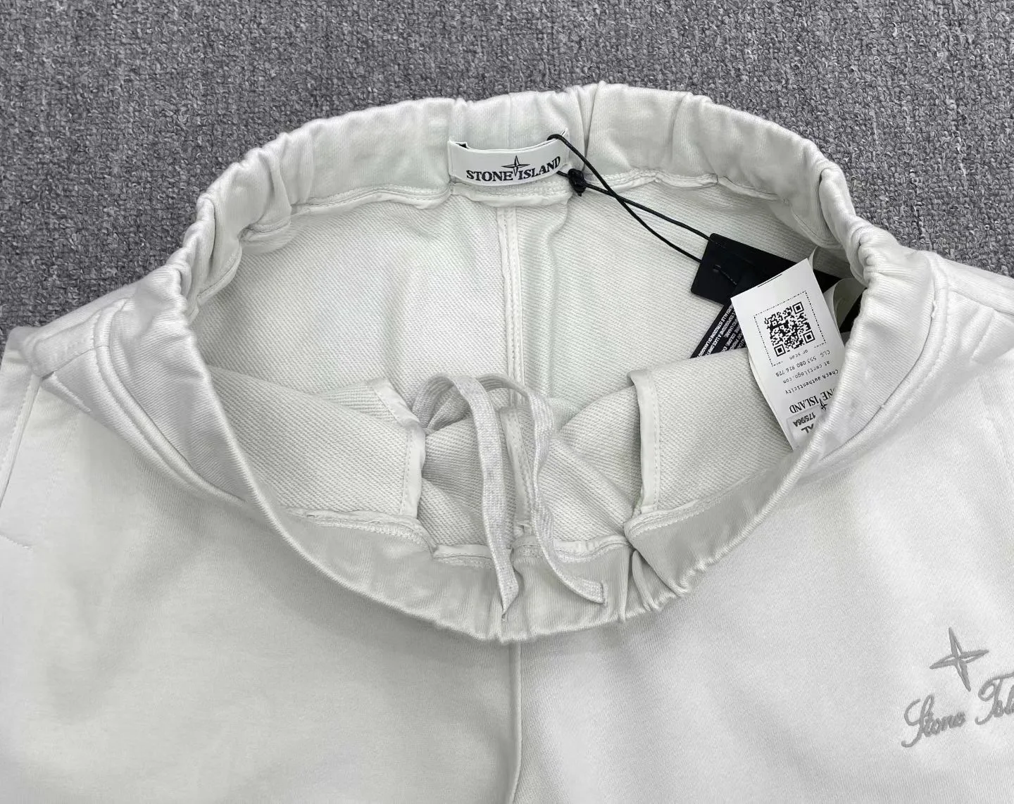 Stone Island Sweatpants (White) — ビュー 7