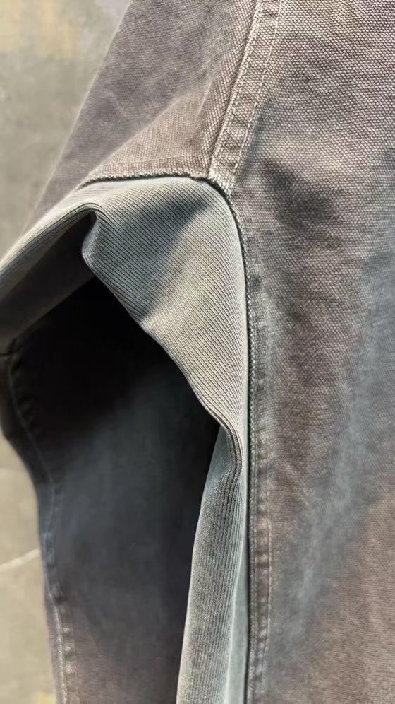 Vintage Effect Hooded Jacket — view 8