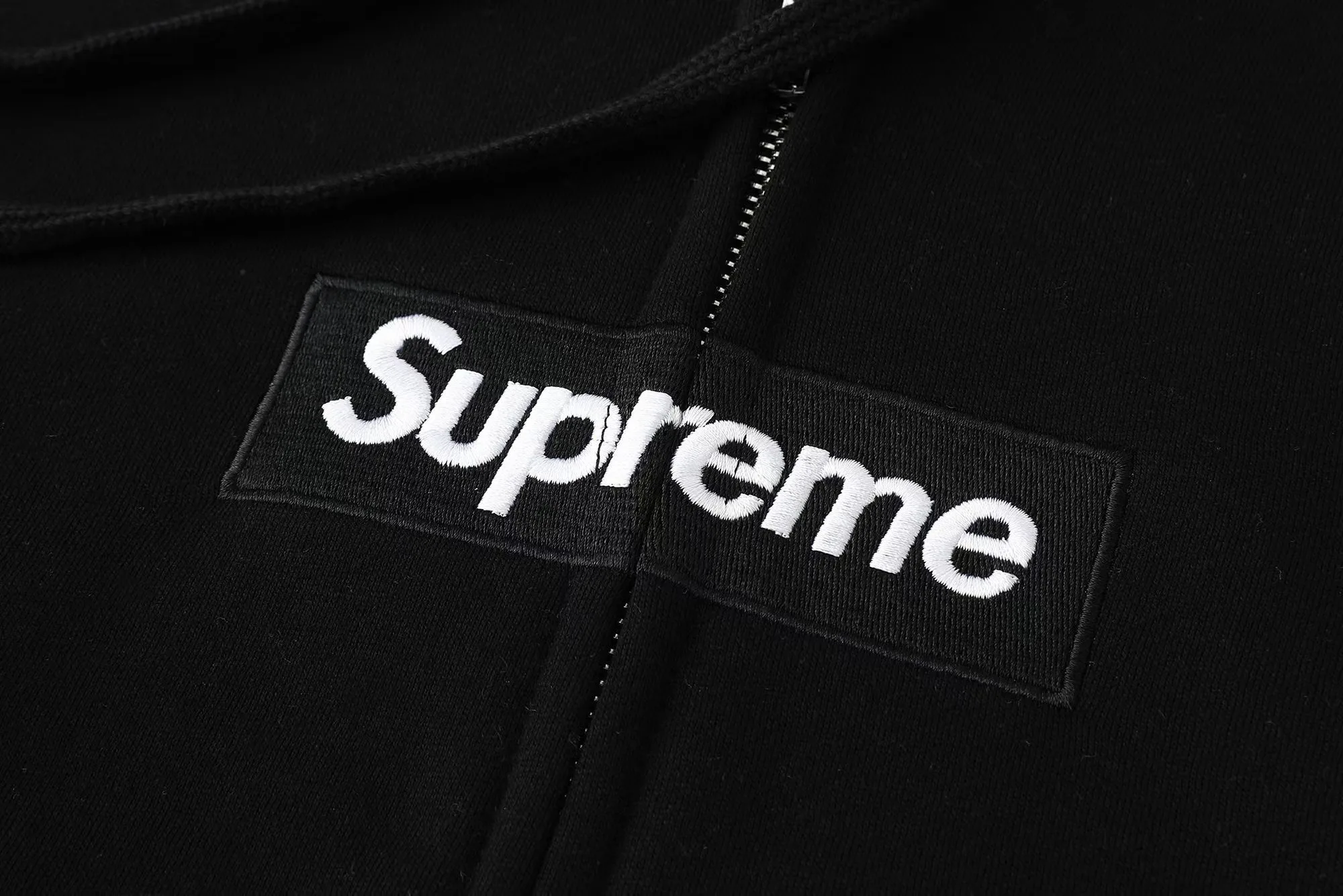 Supreme x MM6 Maison Margiela Zip Up Hoodie (Black) — ビュー 4