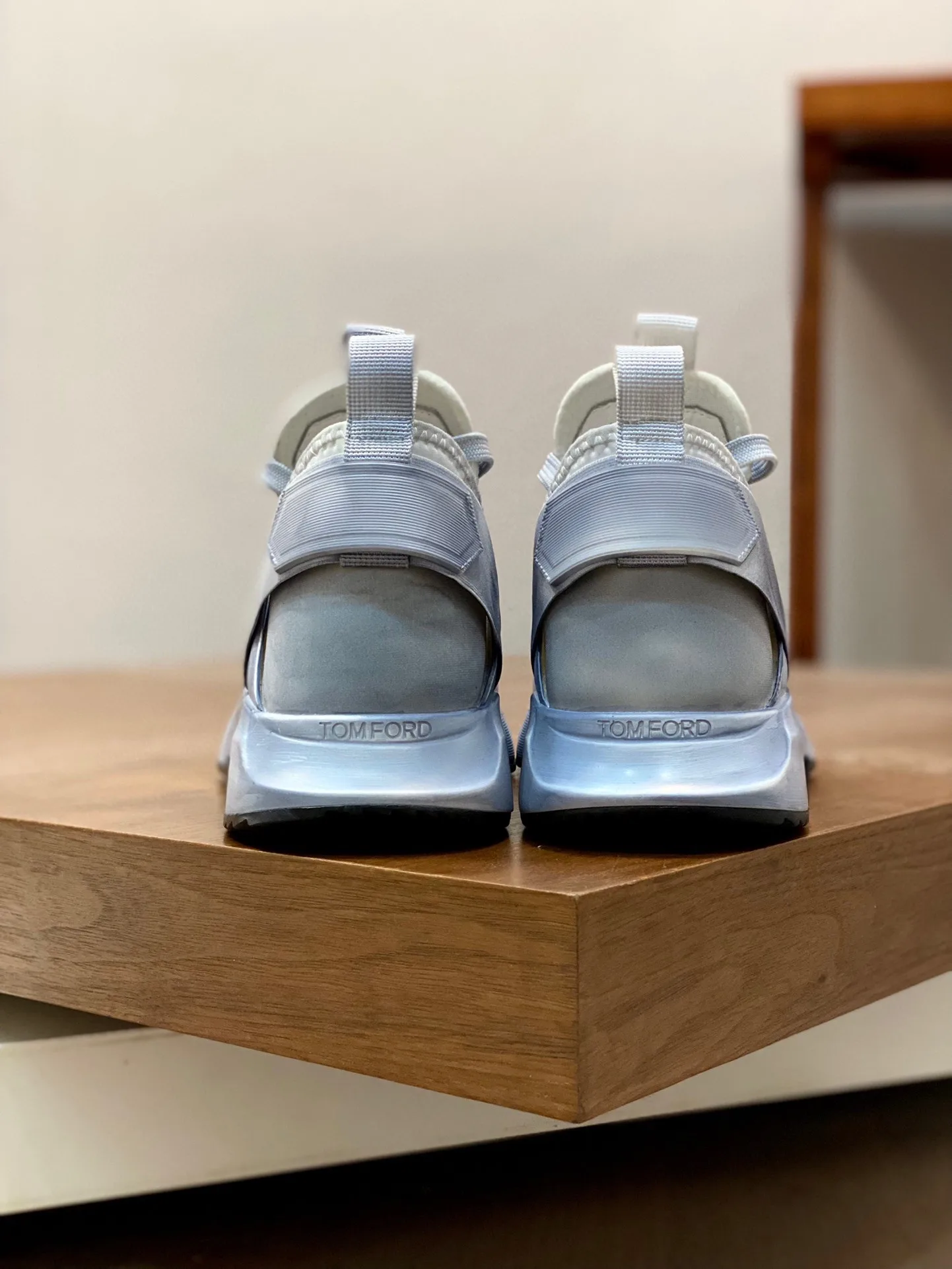 Tom Ford Jago Sneakers (Grey) — ビュー 9