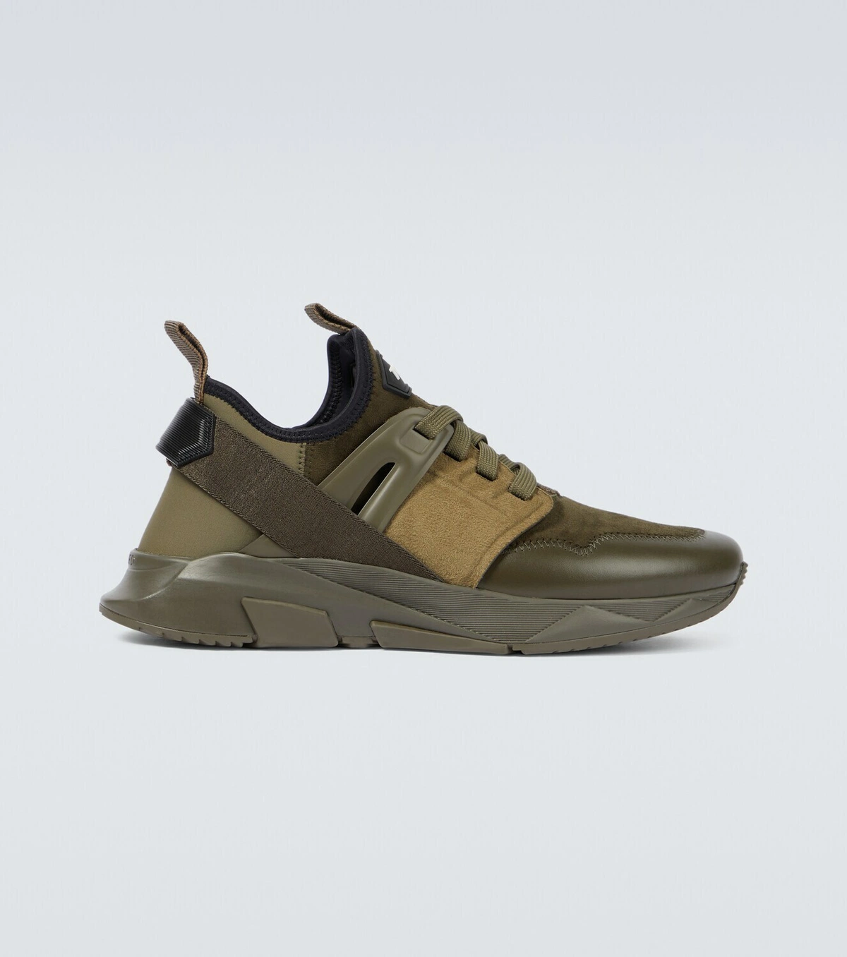 Tom Ford Jago Sneakers Suede (Green)