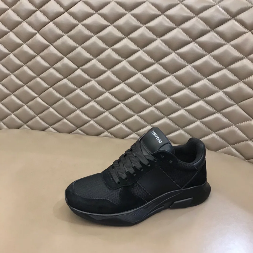 Tom Ford Low Top Jagga Sneakers (Black) — ビュー 6