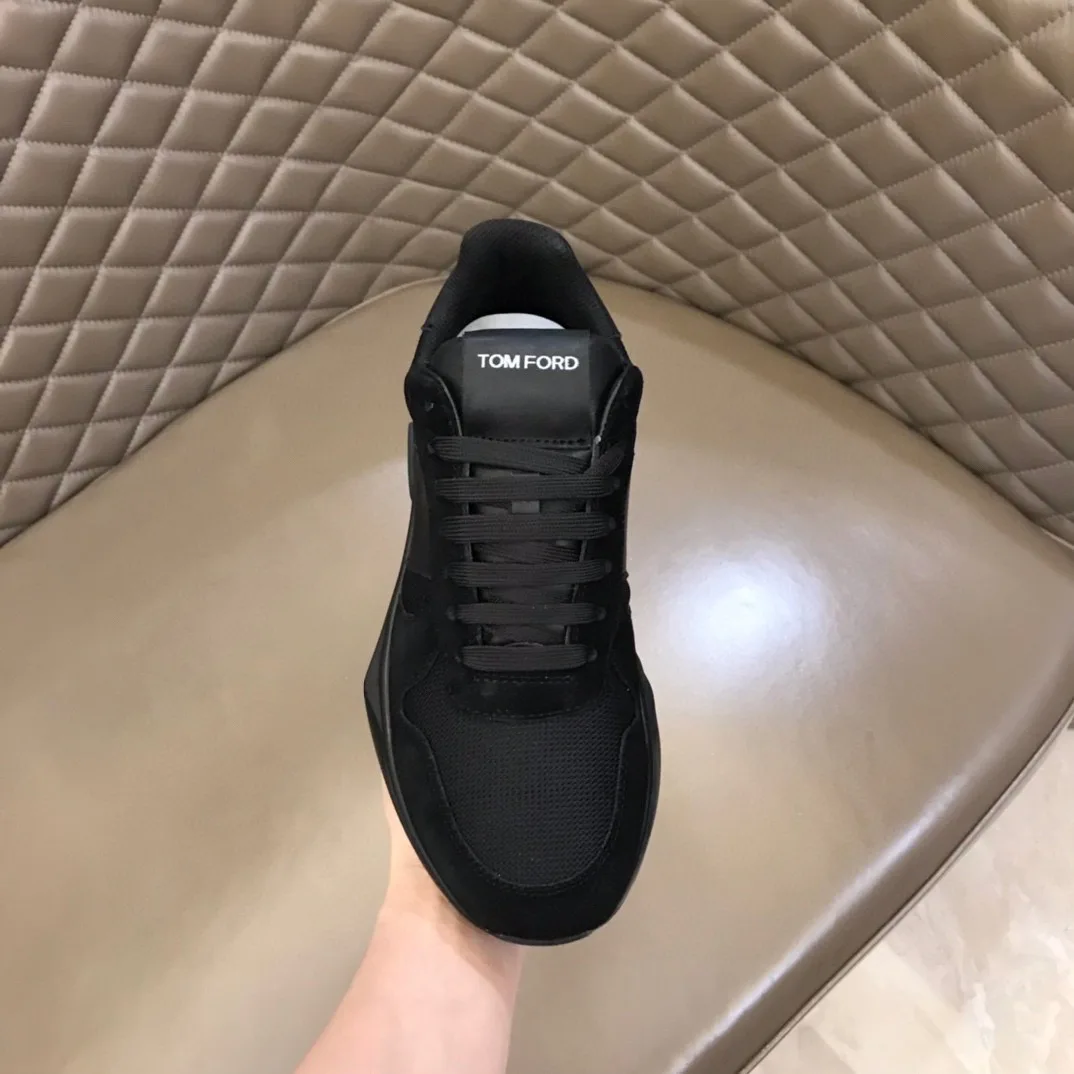Tom Ford Low Top Jagga Sneakers (Black) — ビュー 8