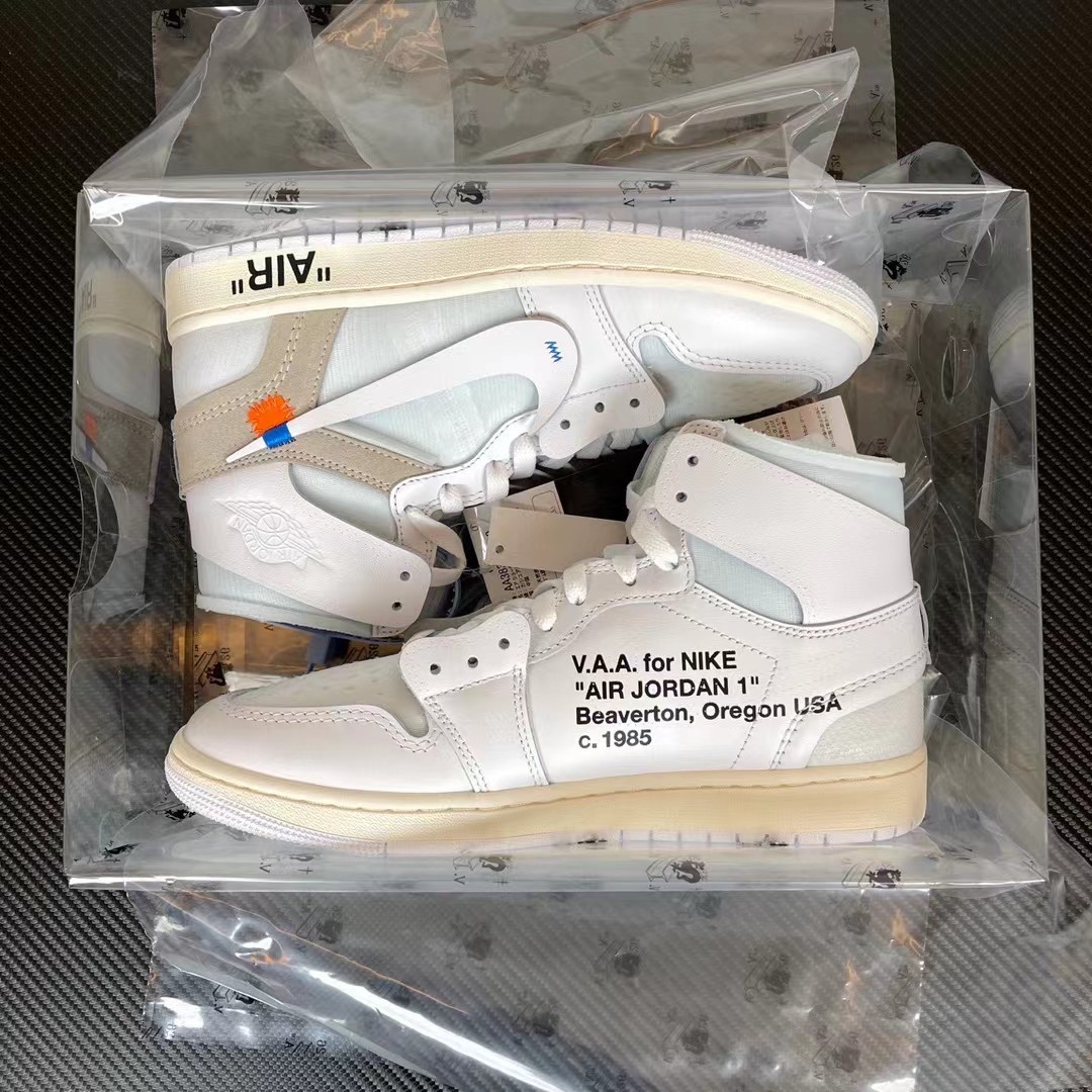 Virgil Abloh Archives x Air Jordan 1 'Alaska' — view 2