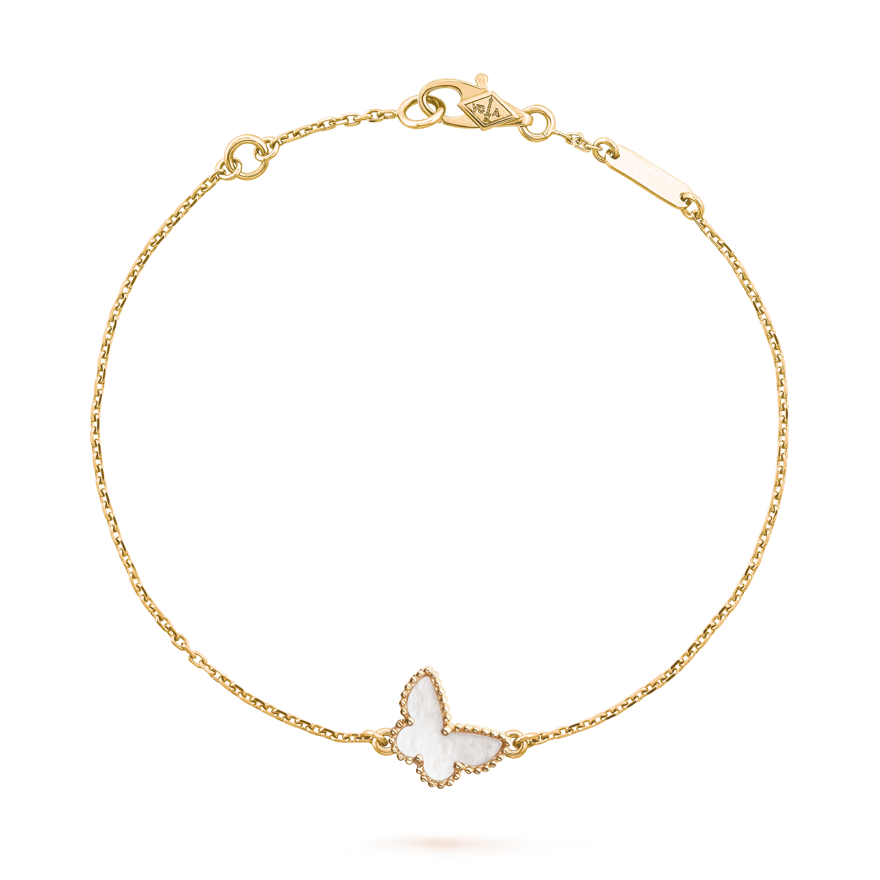 VCA Sweet Butterflies Mother-of-Pearl, 1 motif, VCARF69000