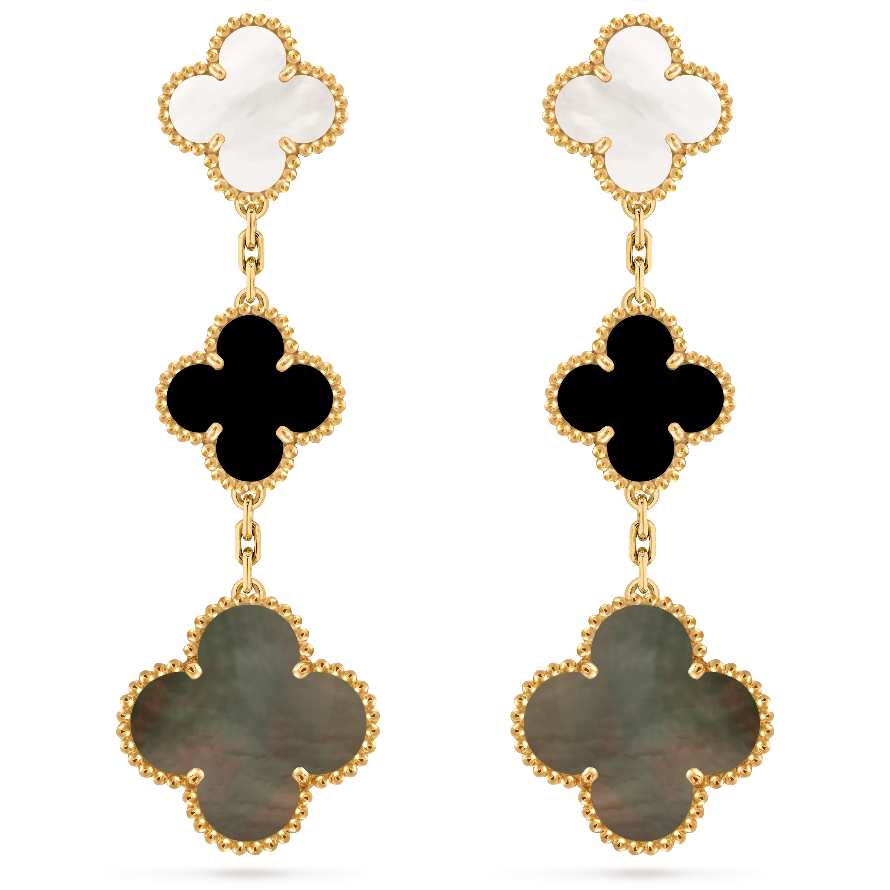 VCA Magic Alhambra Mother-of-Pearl, Onyx, 3 motifs, VCARD79000
