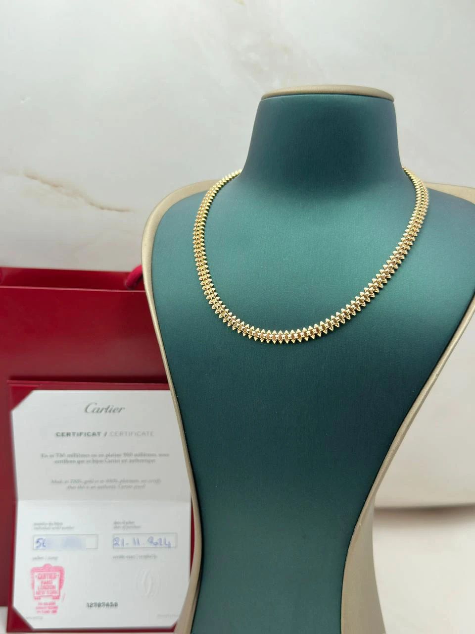 VCA Vintage Alhambra Malachite, 1 motif, VCARO3QL00 — view 2