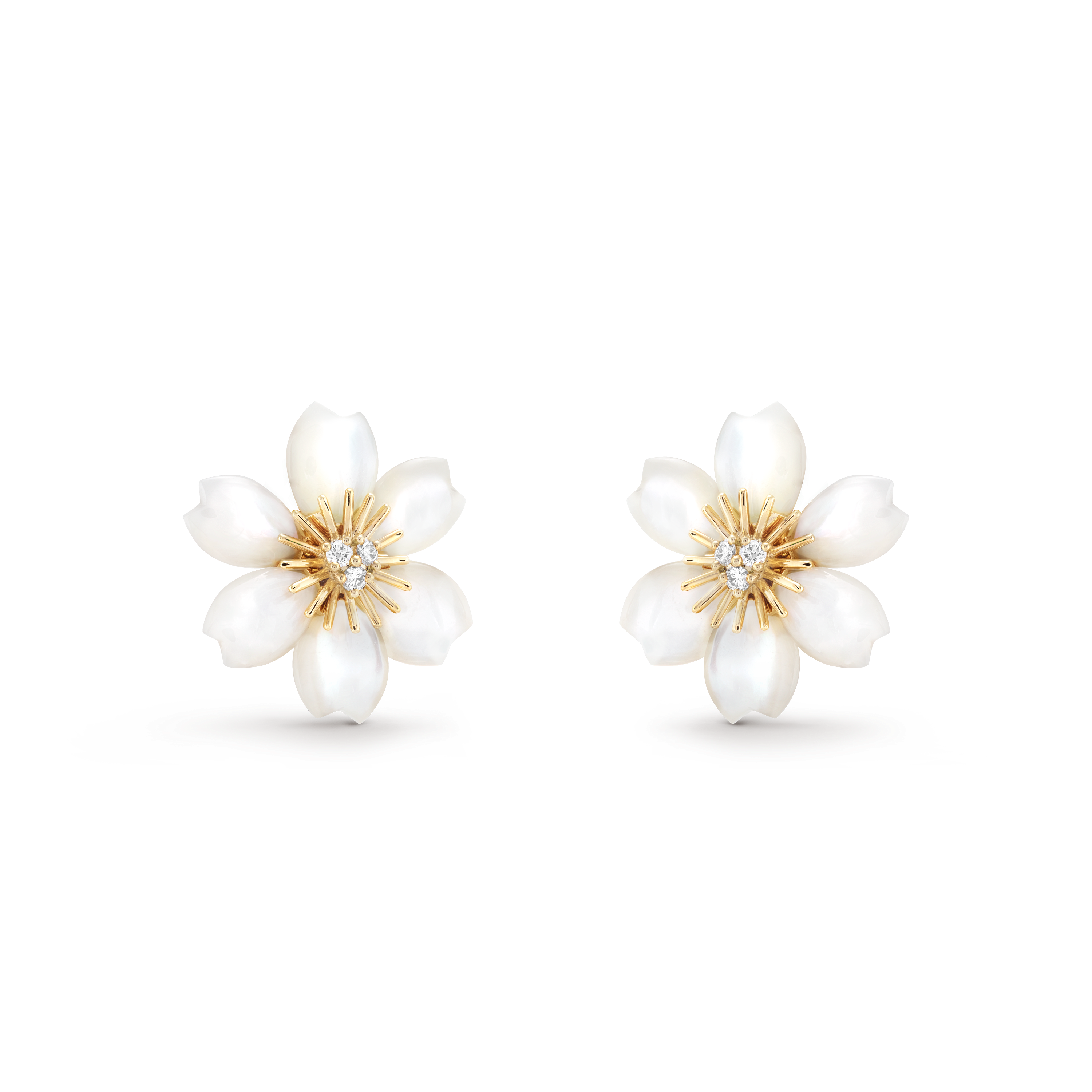 VCA Rose de Noël Diamond, Mother-of-Pearl, mini model, VCARP7RV00 — view 2