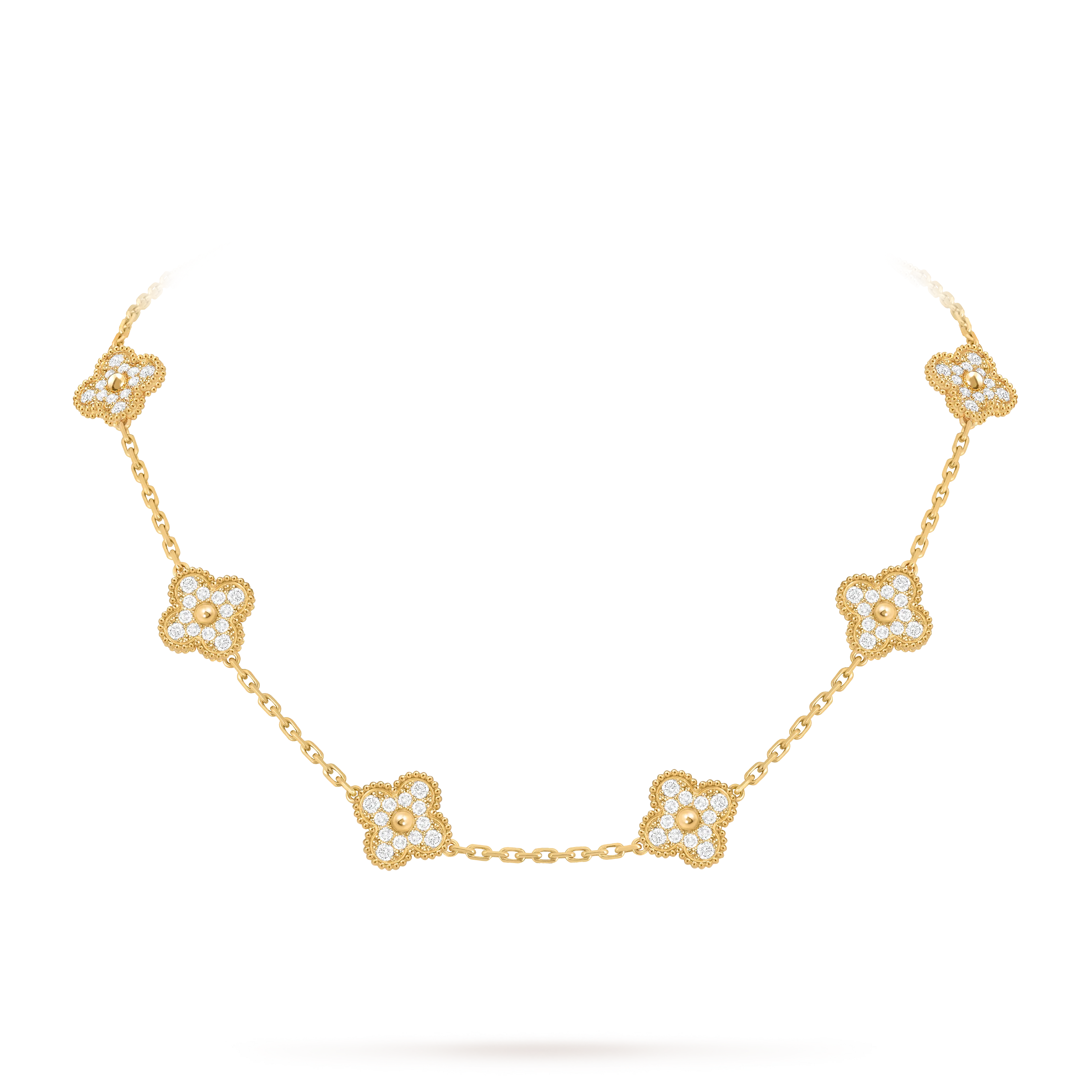 VCA Vintage Alhambra Diamond, 10 motifs, VCARA42300
