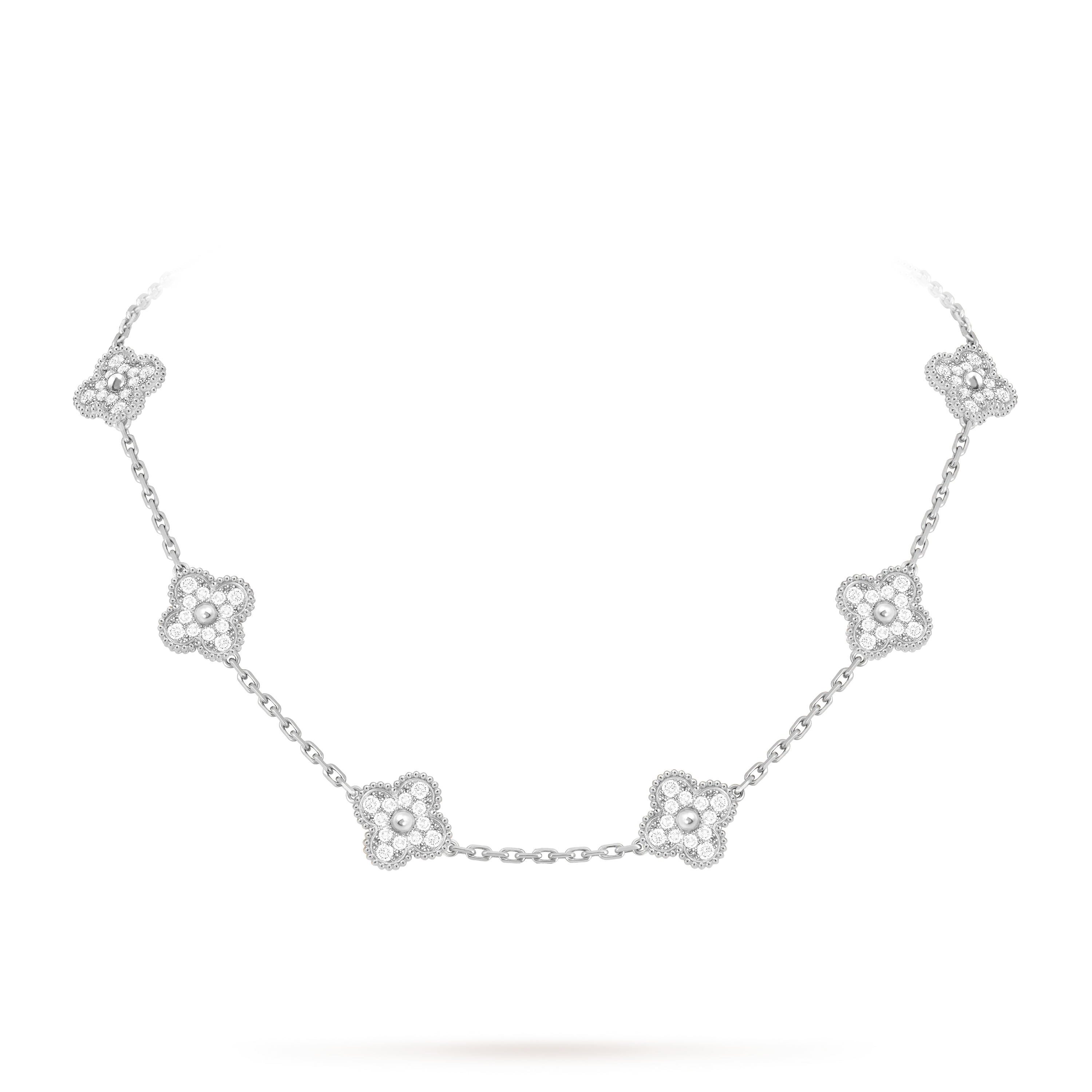 VCA Vintage Alhambra Diamond, 10 motifs, VCARA42400
