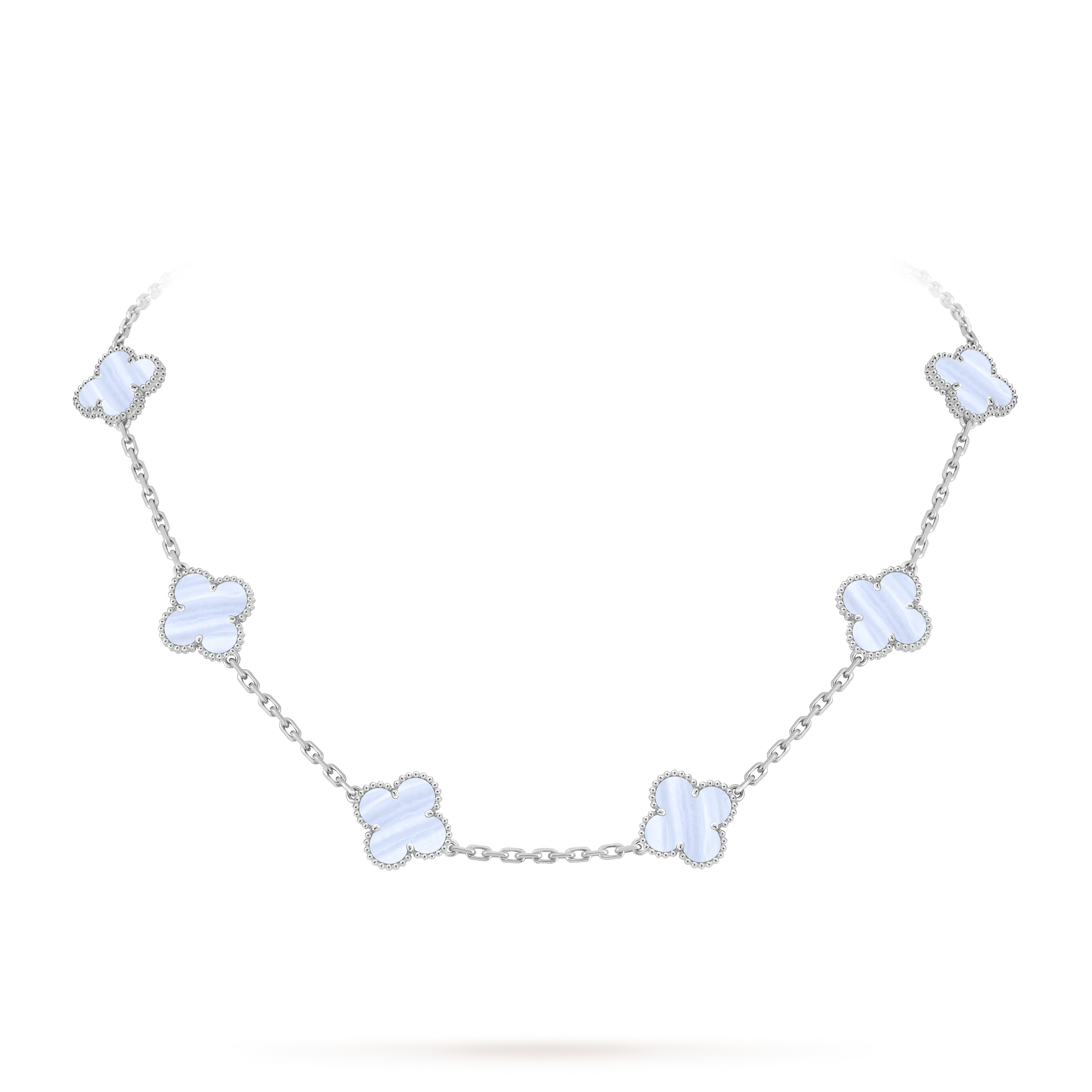 VCA Vintage Alhambra Chalcedony, 10 motifs, VCARD34800