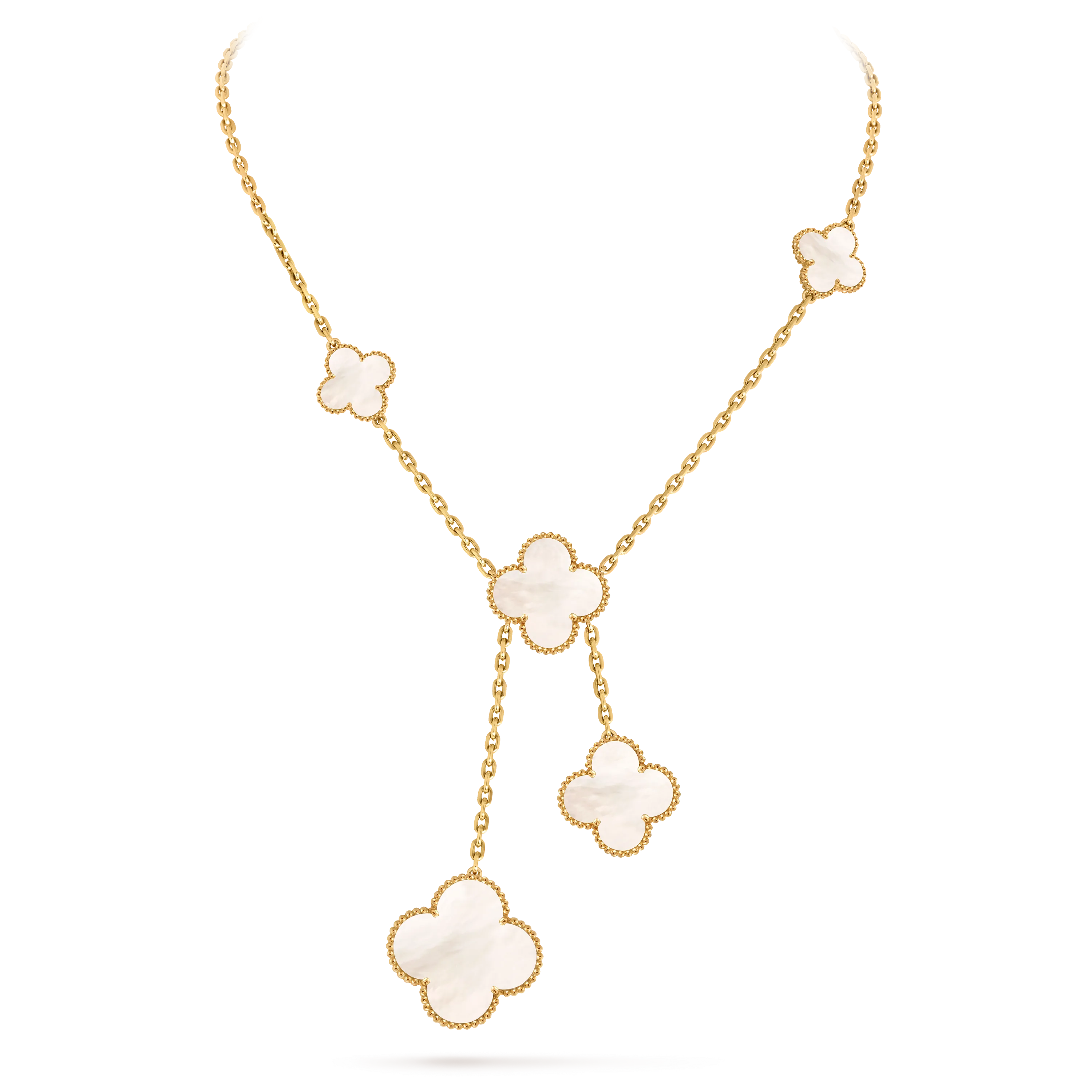 VCA Magic Alhambra Mother-of-Pearl, Onyx, 6 motifs, VCARD79100