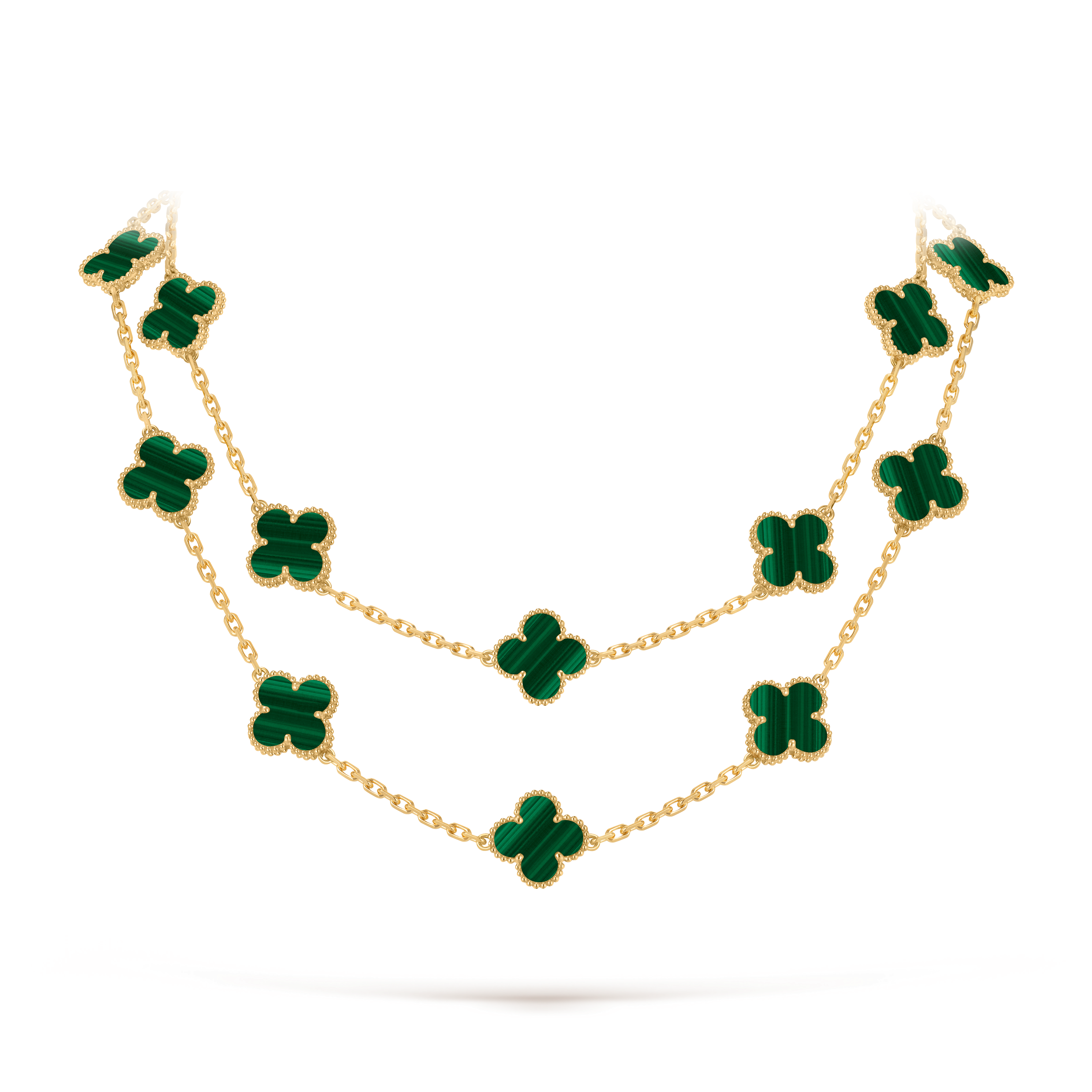 VCA Vintage Alhambra Malachite, 20 motifs, VCARL88100 — view 2