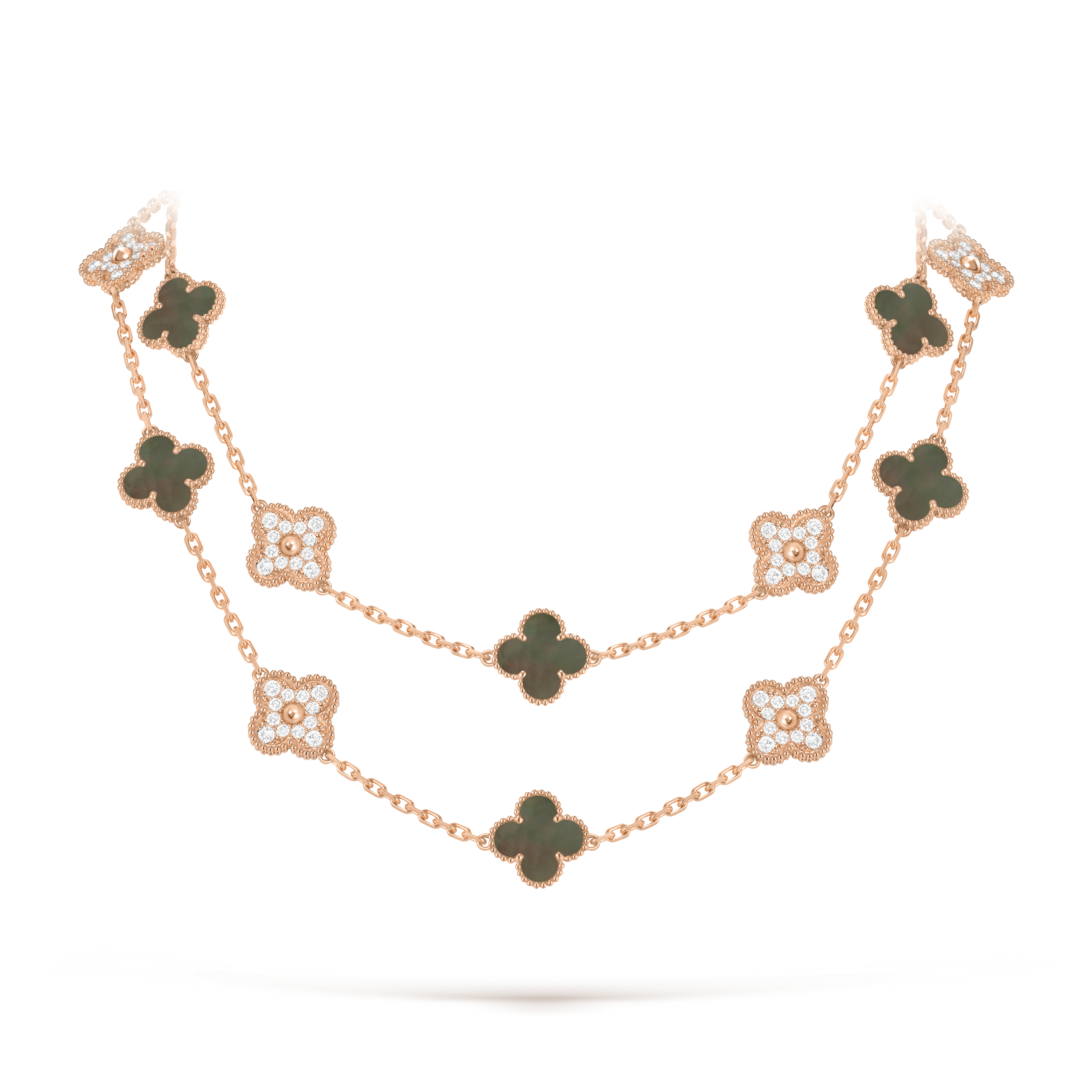 VCA Vintage Alhambra Diamond, Mother-of-Pearl, 20 motifs, VCARP2R000 — view 2