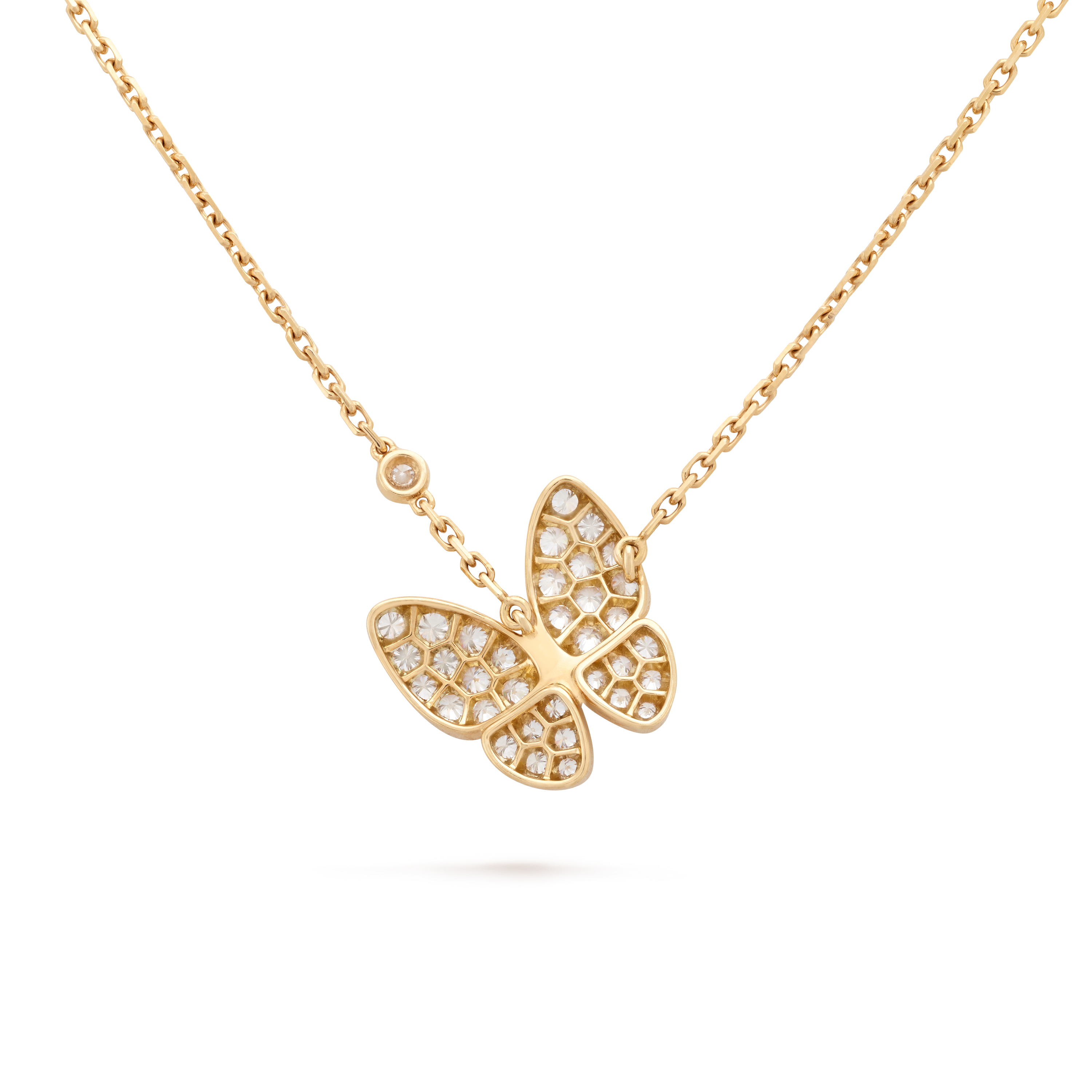 VCA Two Butterfly Diamond, 1 motif, VCARP3DP00 — view 4