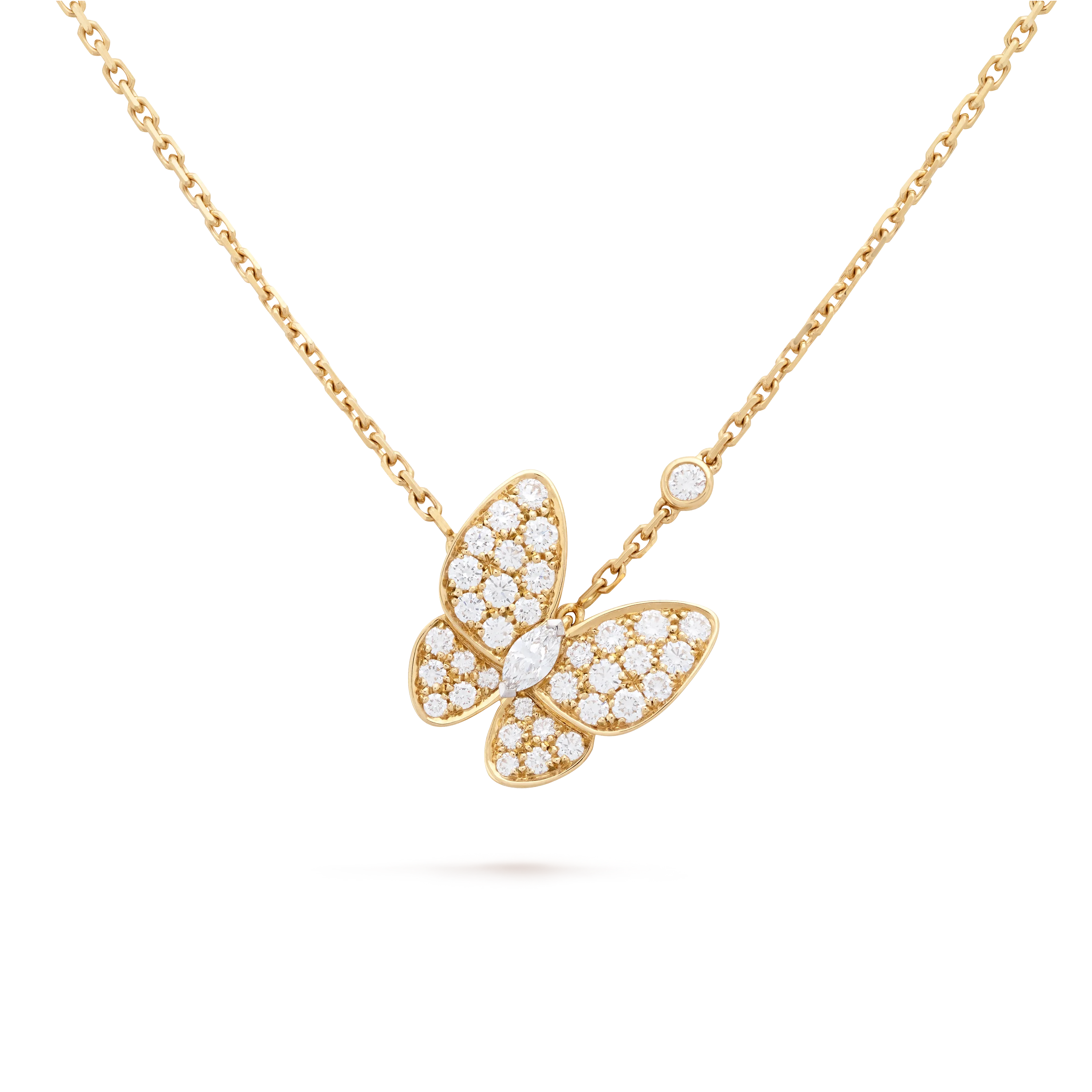 VCA Two Butterfly Diamond, 1 motif, VCARP3DP00
